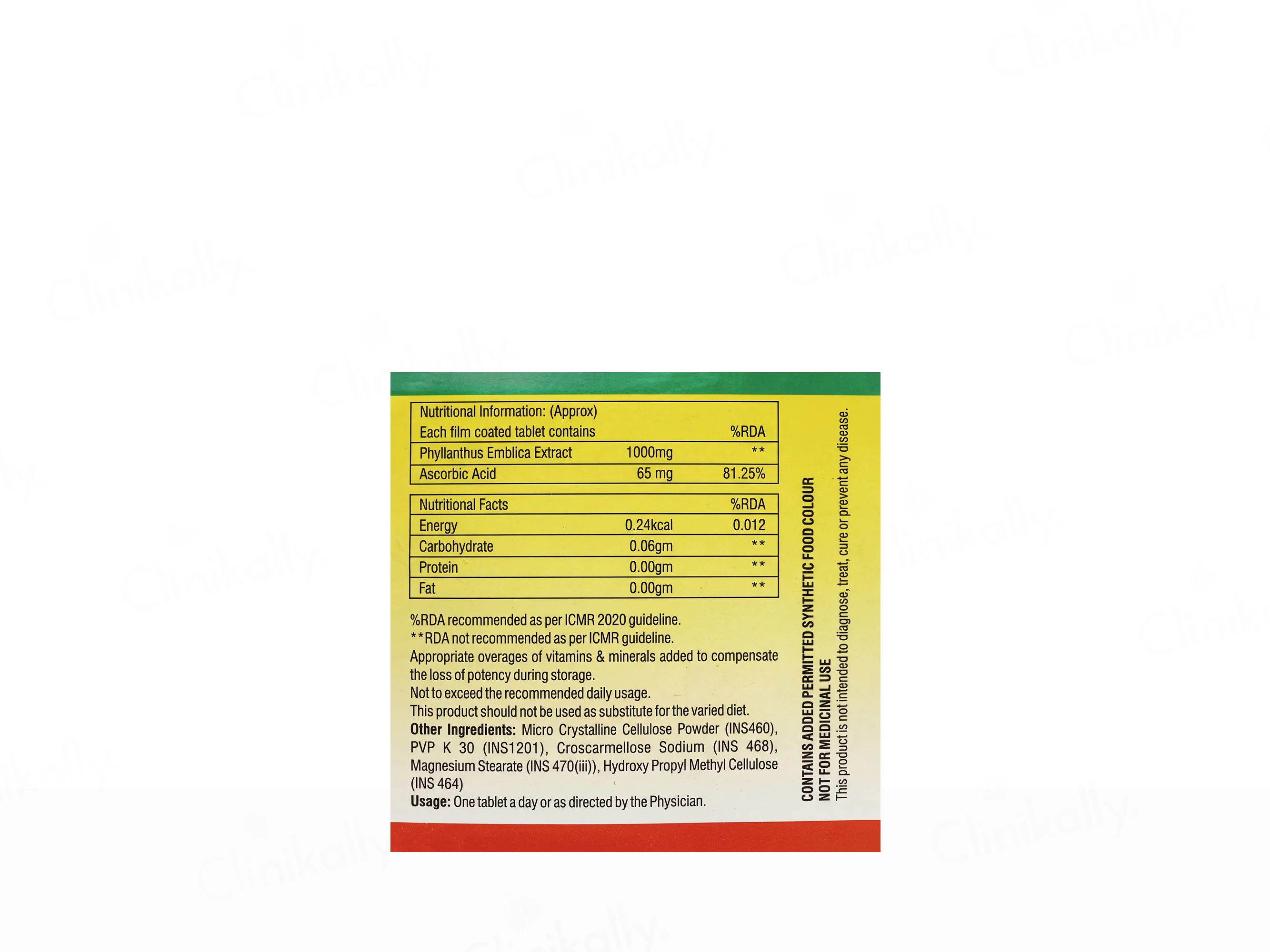 C-Shine Vitamin C 1000mg Nutraceutical Tablet - Image 4