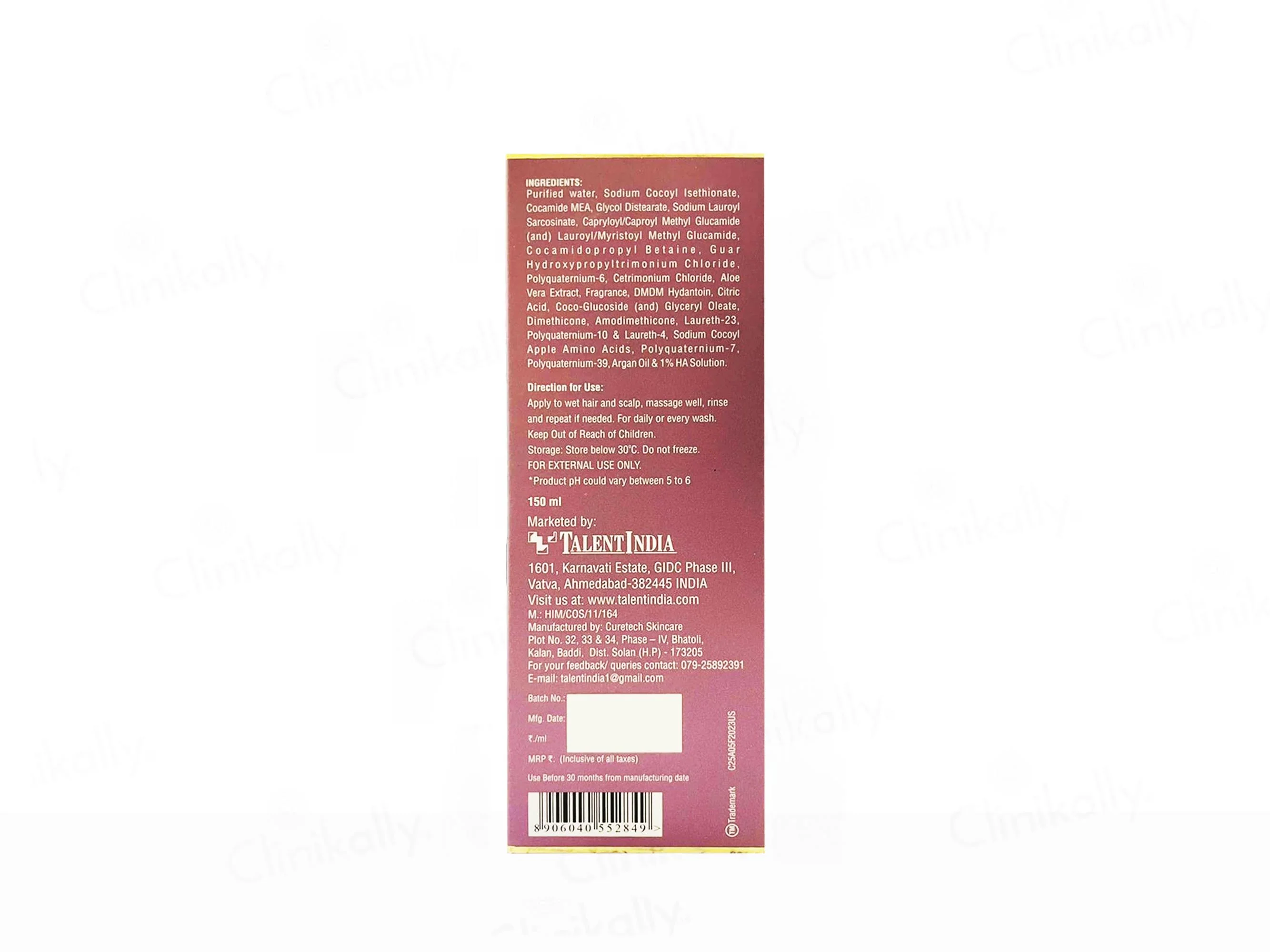 Cafune Clarifying Conditioning Shampoo - Image 3