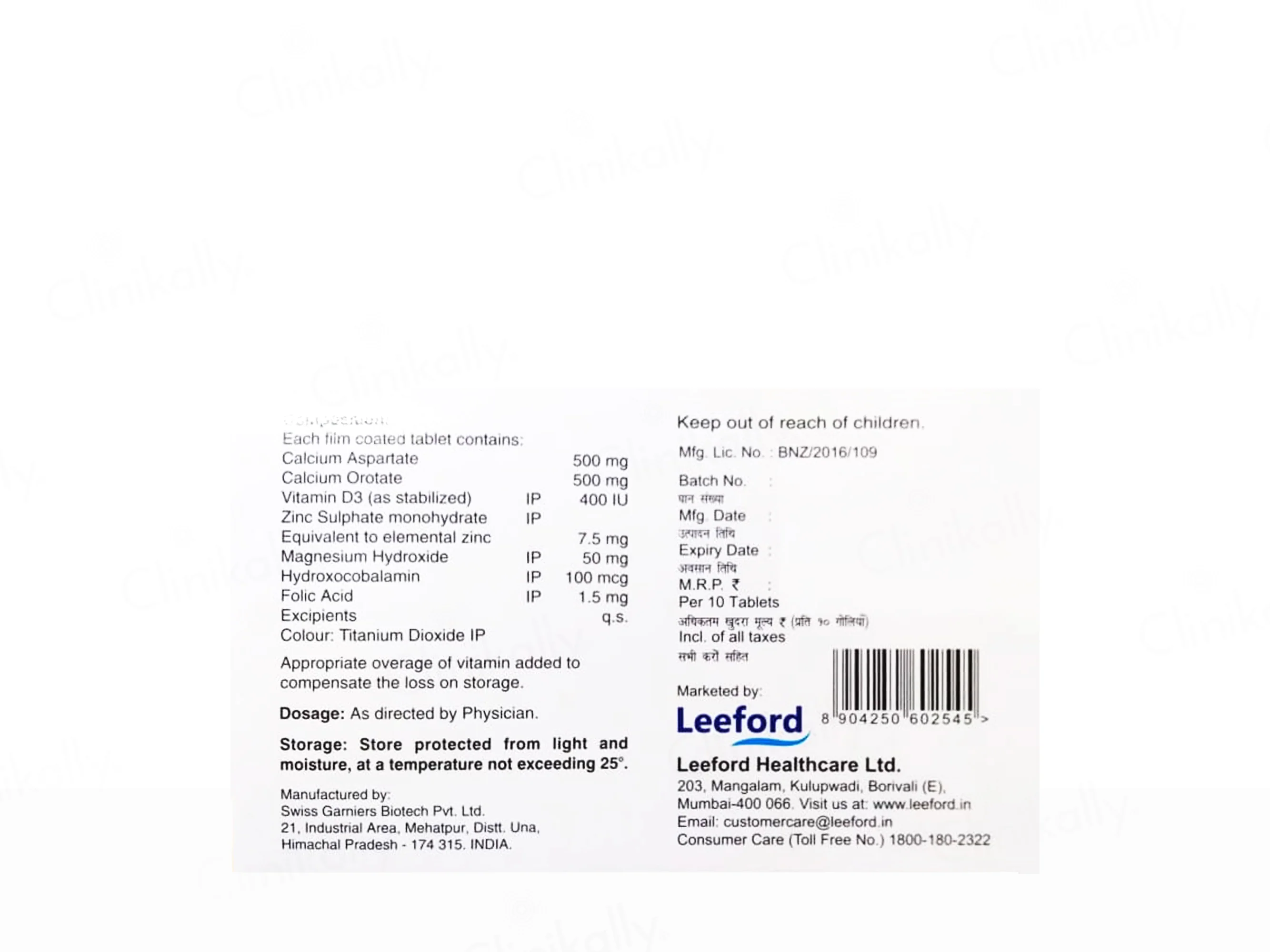 Calcijoint Forte Tablet - Image 2