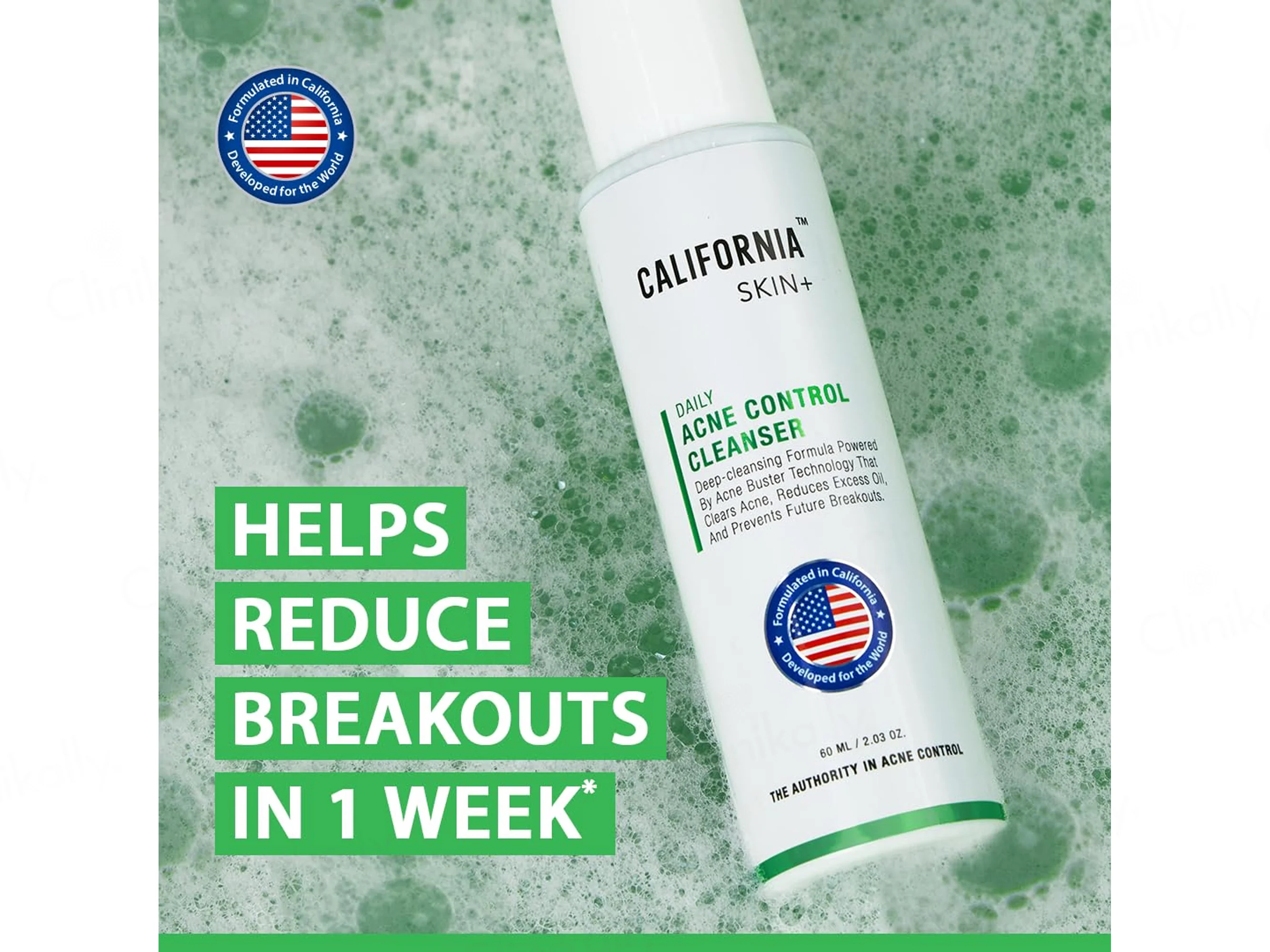 California Skin+ Acne Control Cleanser - Image 5
