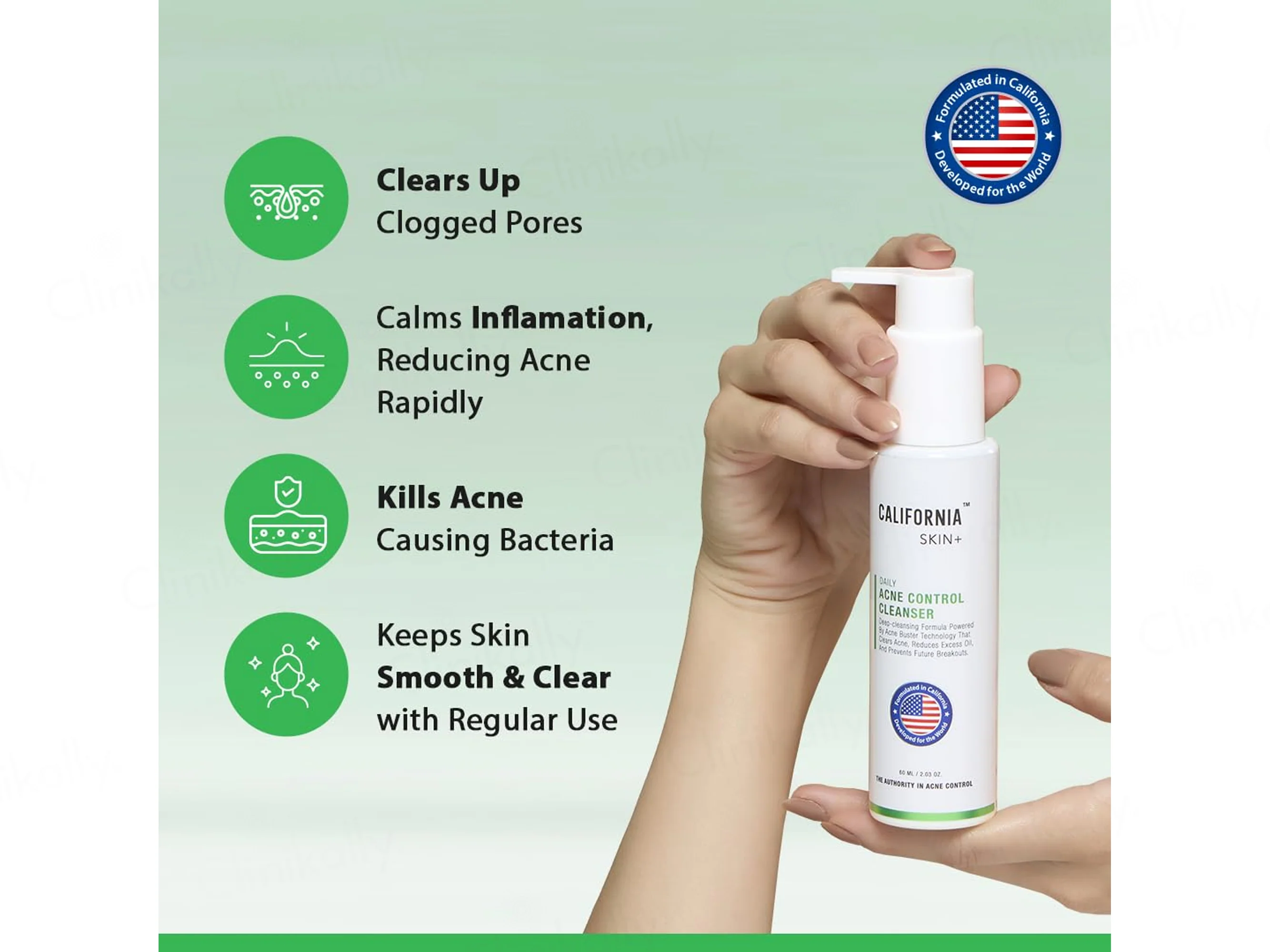 California Skin+ Acne Control Cleanser - Image 7