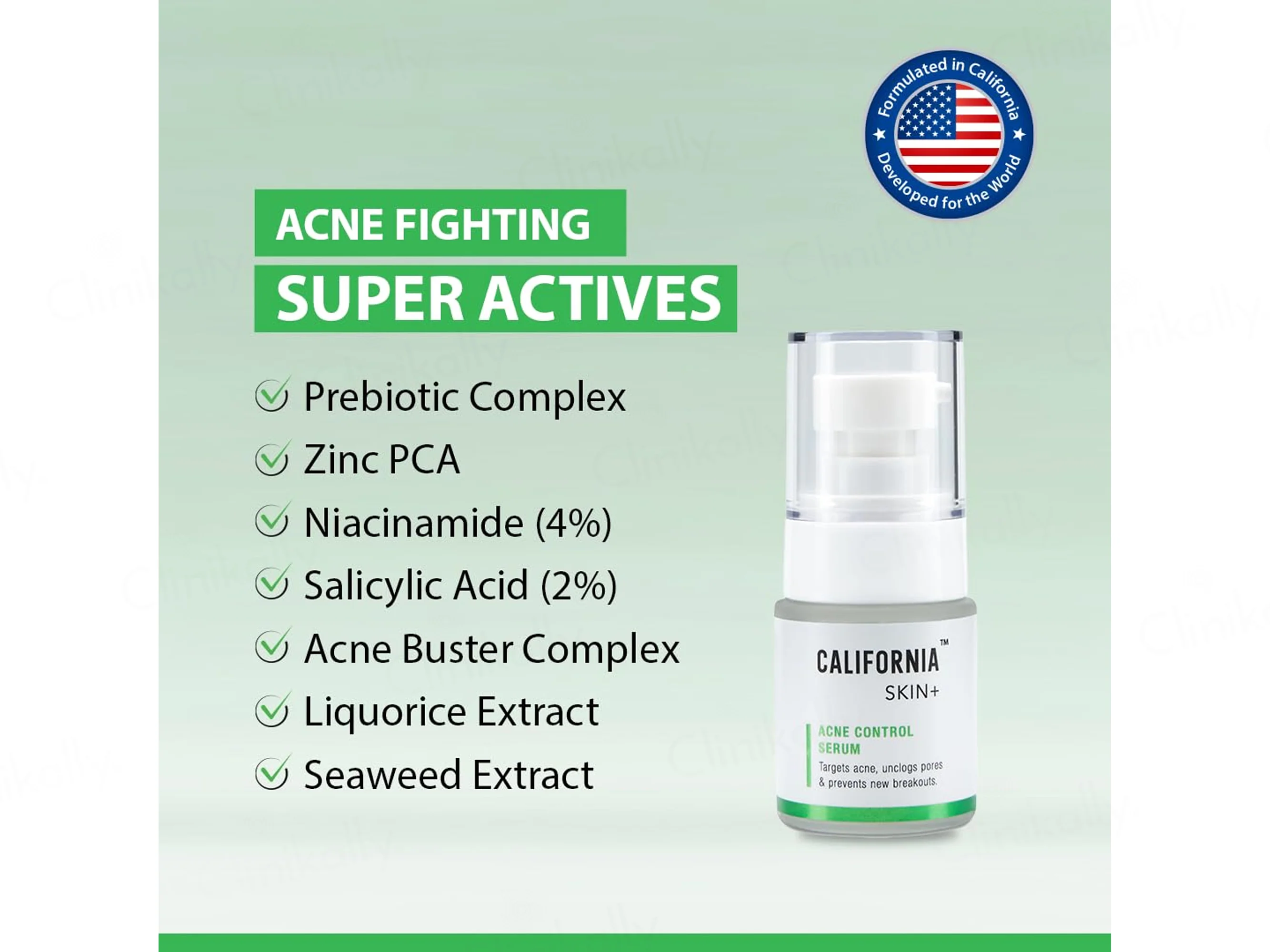 California Skin+ Acne Control Serum - Image 3