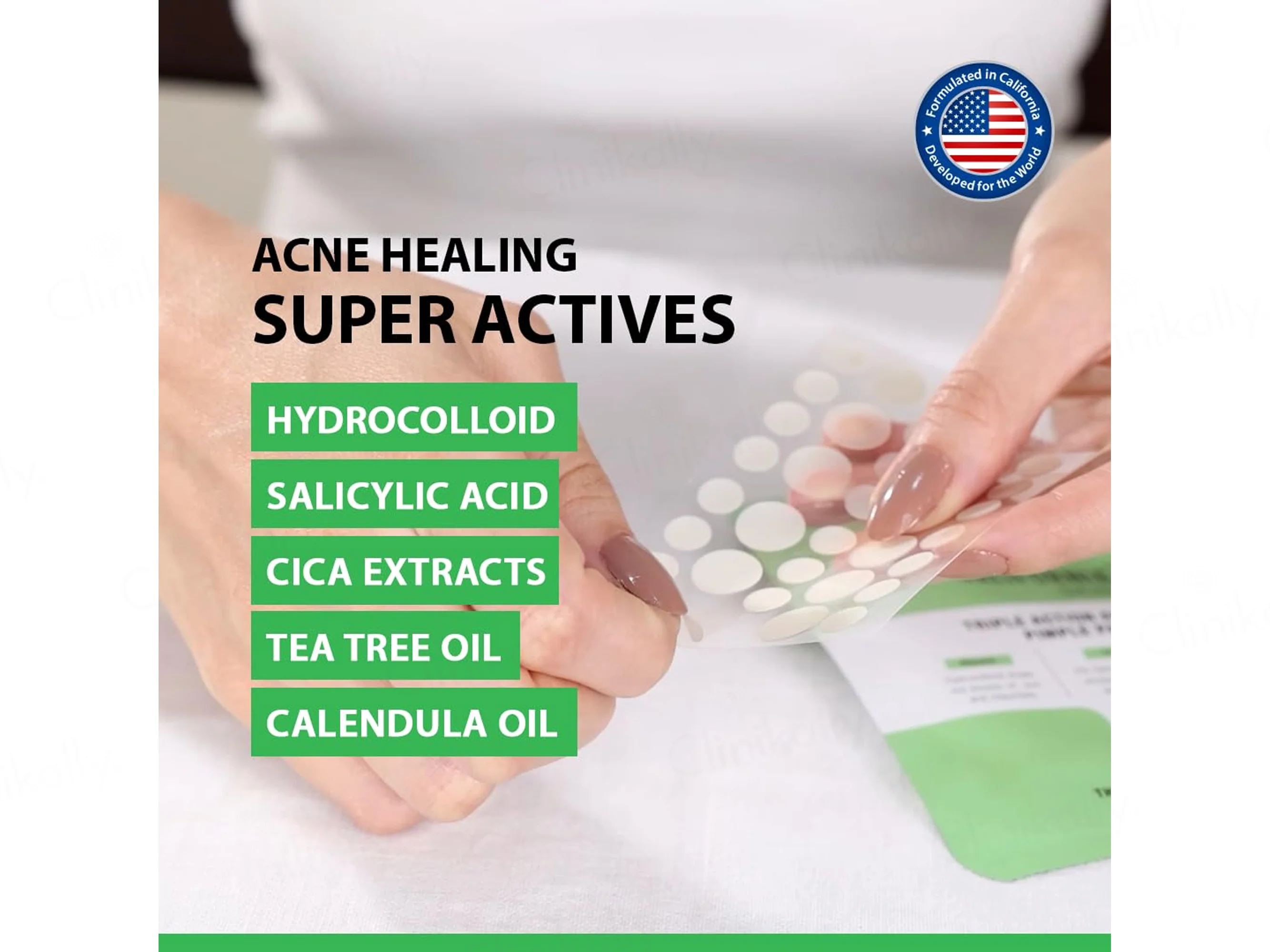 California Skin+ Triple Action Acne Relief Pimple Patches - Image 3