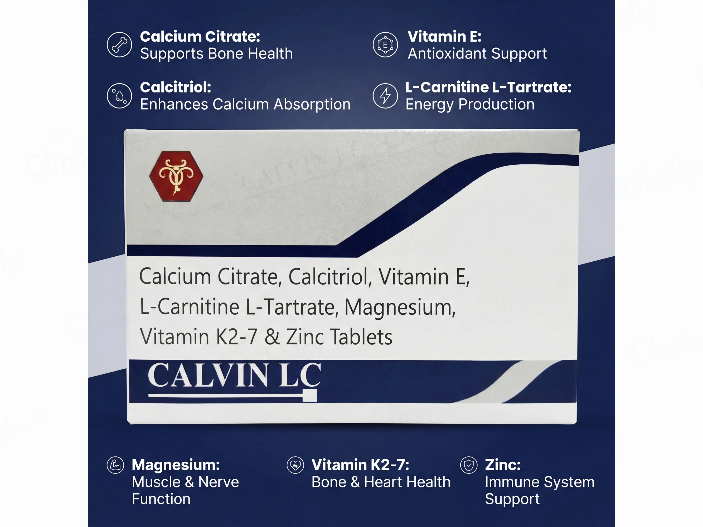 Calvin LC Health Supplement Tablet - Image 3