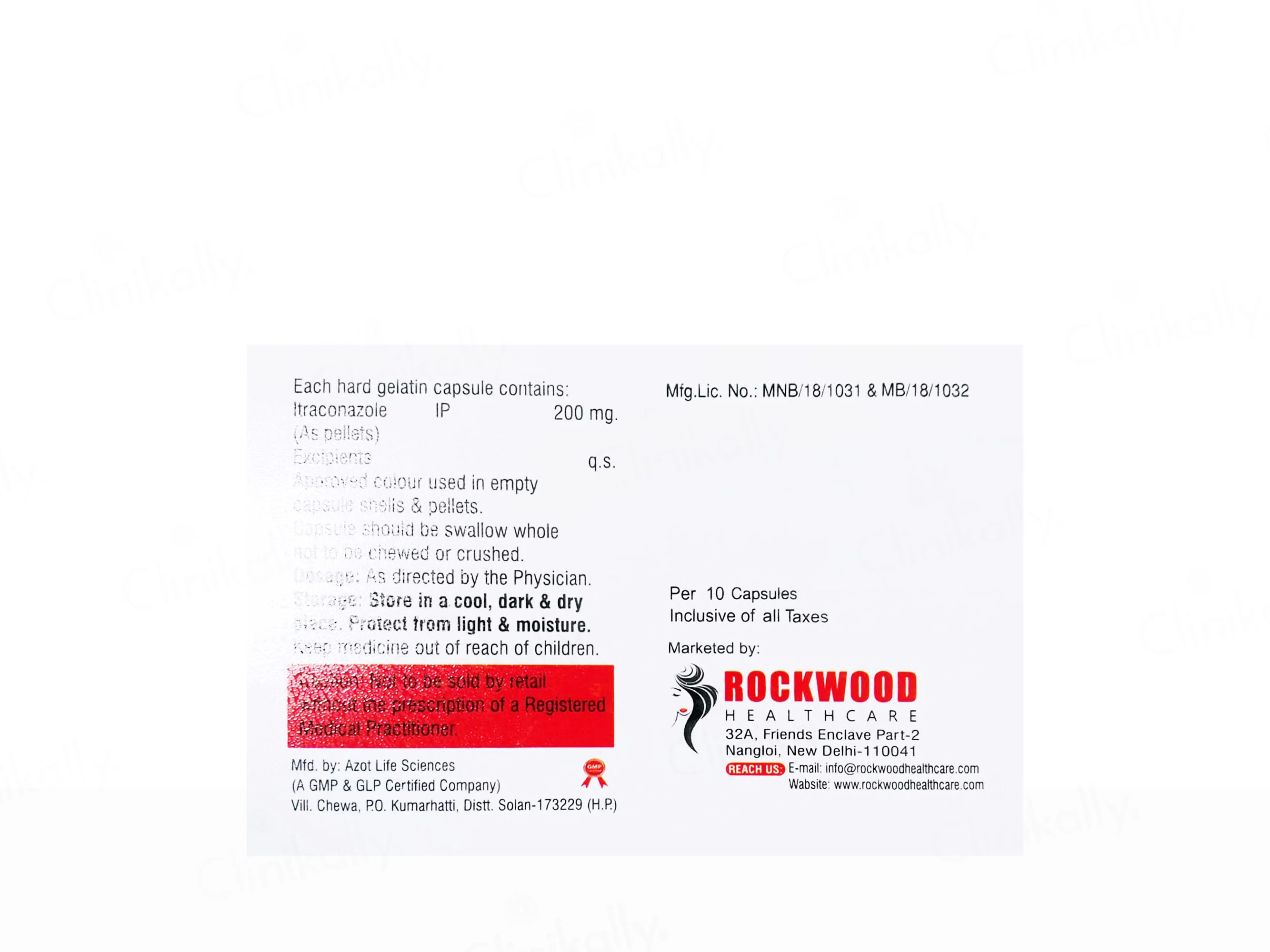Candiwod 200mg Capsule - Image 2
