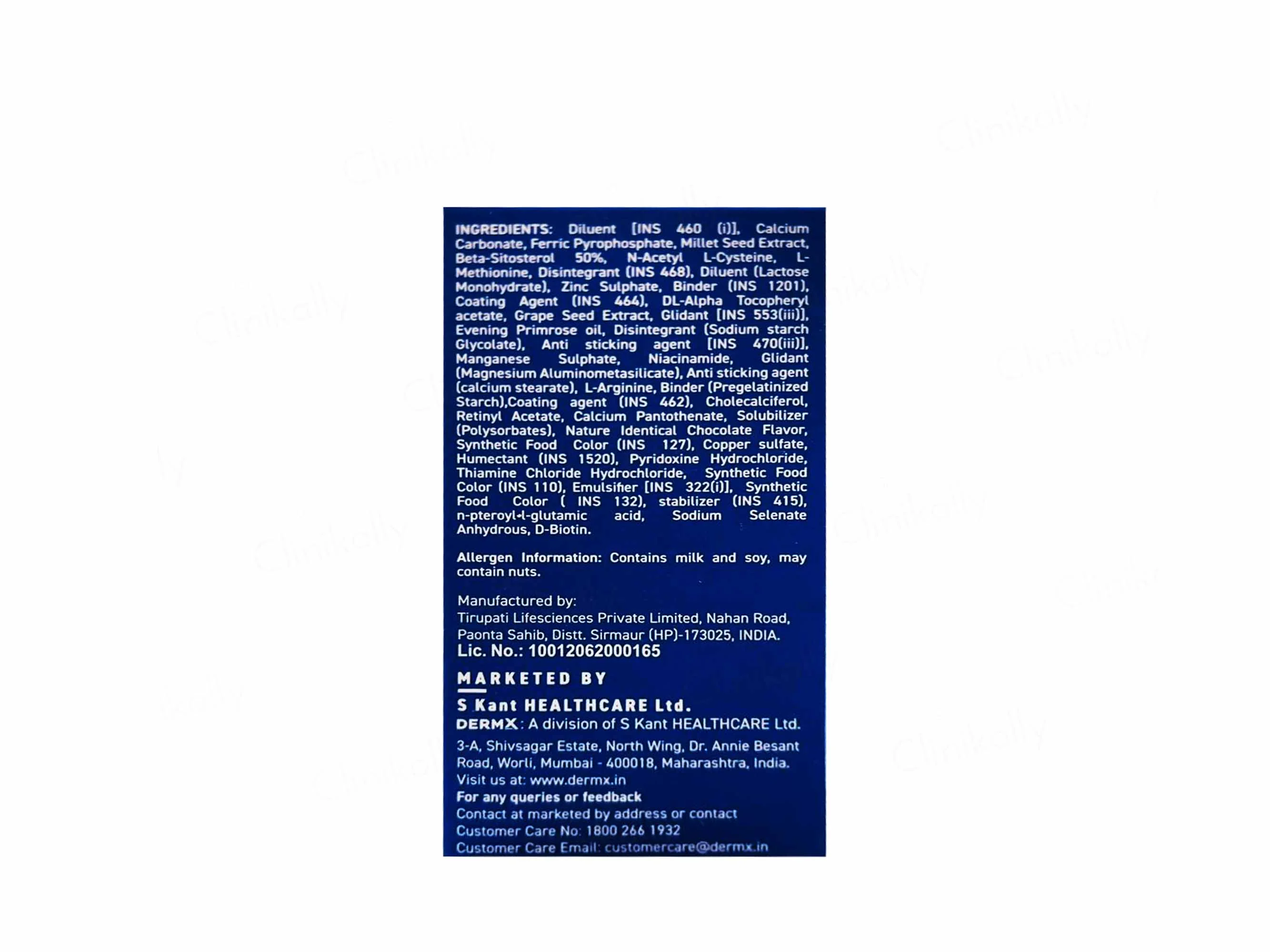 Captofact Nutraceutical Tablet For Adults - Image 2