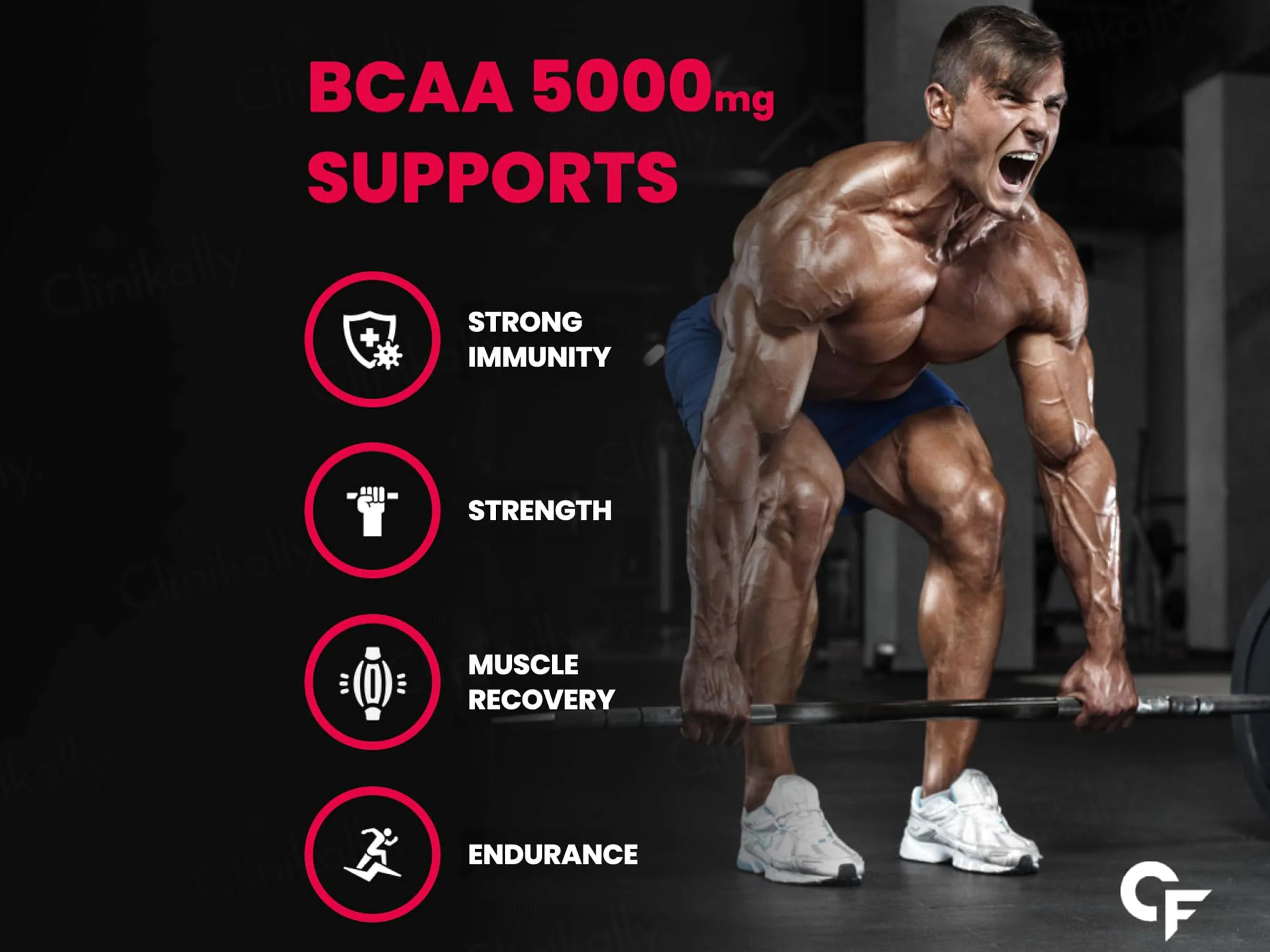 Carbamide Forte BCAA 5000mg Powder - Watermelon Flavour - Image 5