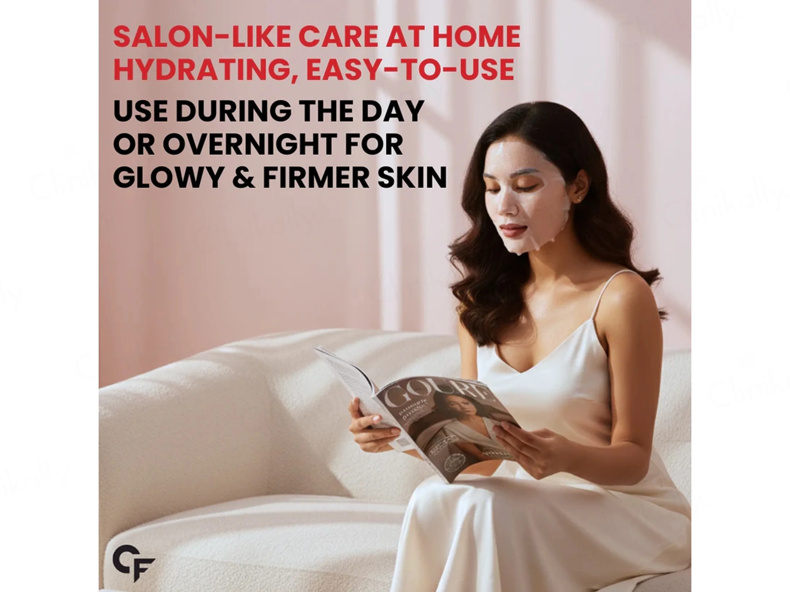 Carbamide Forte Bio Collagen Face Sheet Mask - Image 7