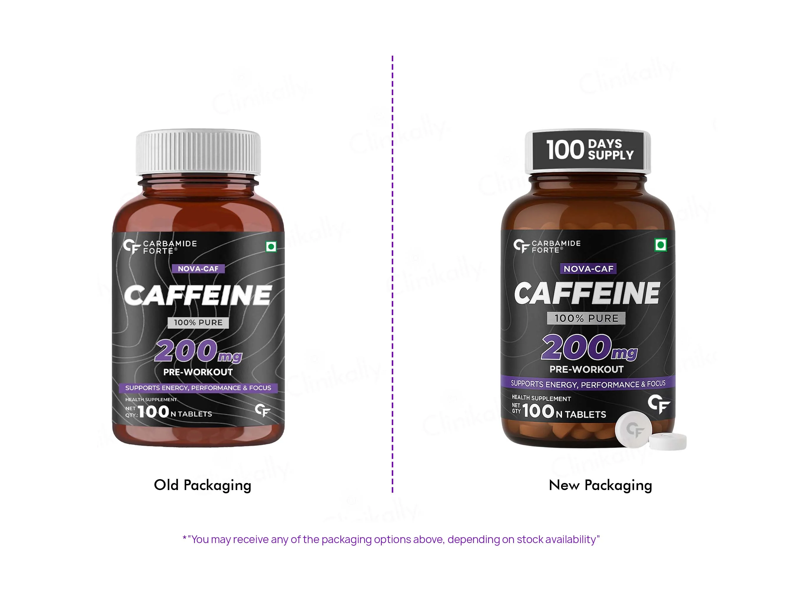 Carbamide Forte Caffeine 200mg Tablet - Image 2