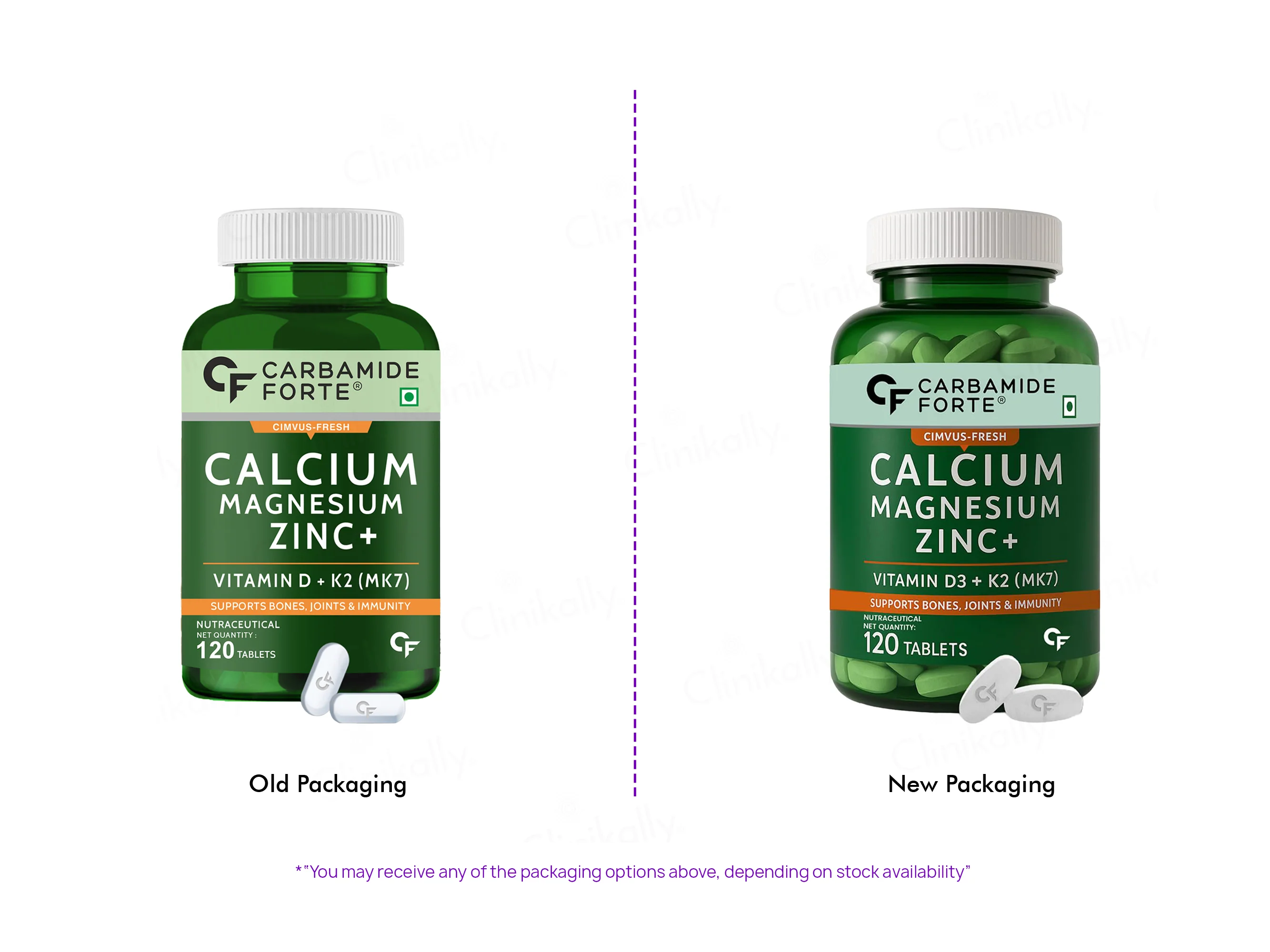 Carbamide Forte Calcium, Magnesium, Zinc+ Tablet - Image 2