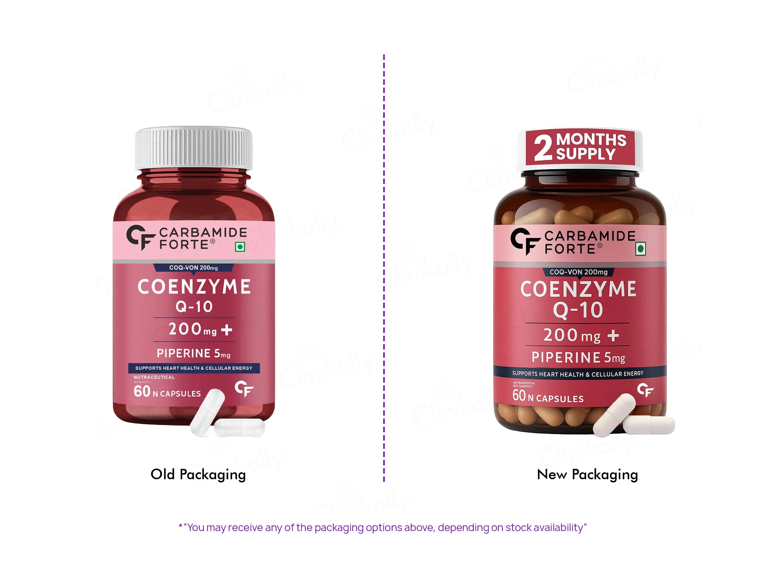 Carbamide Forte Coenzyme Q10 200mg + Piperine 5mg Capsule - Image 2
