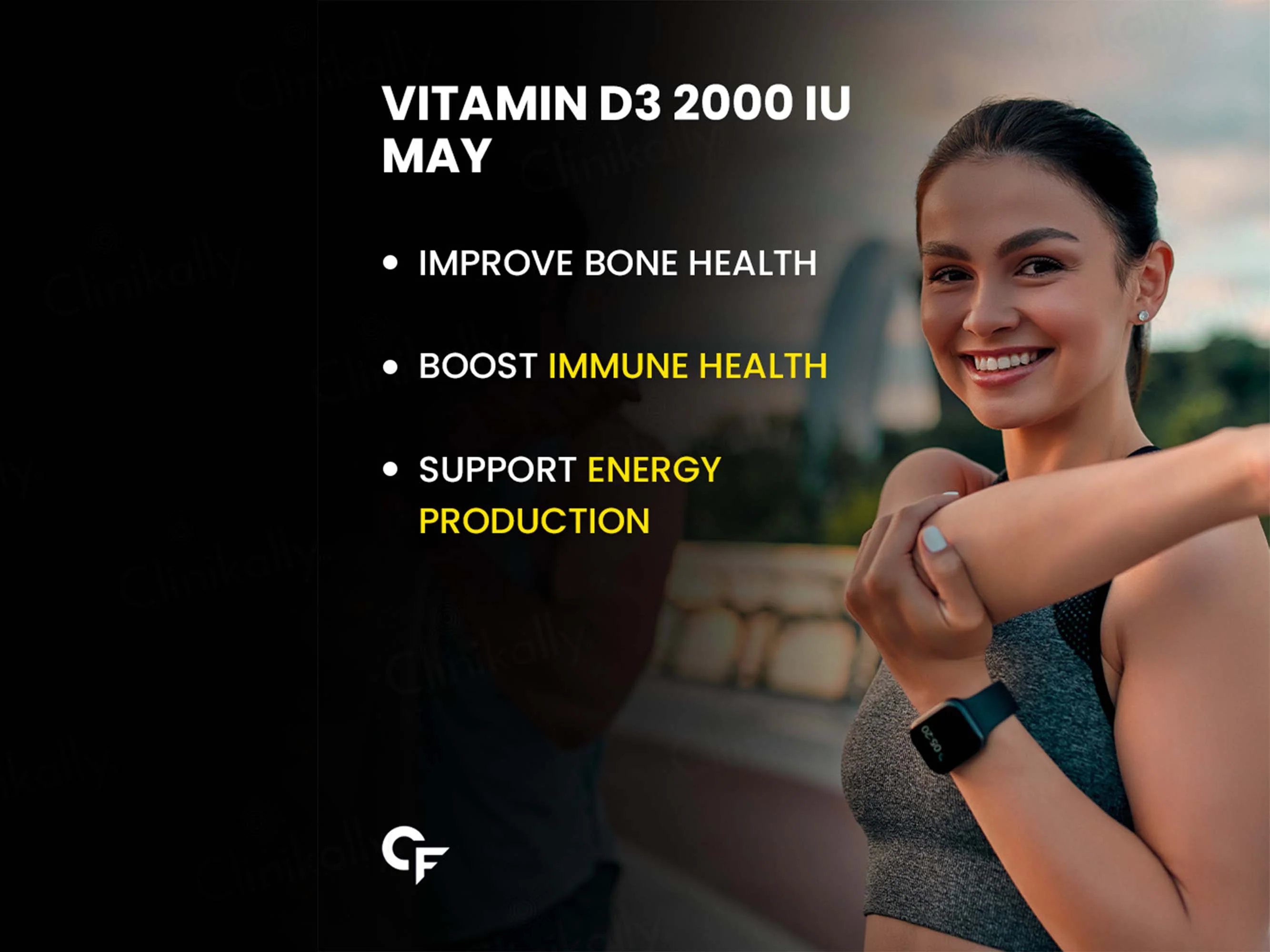 Carbamide Forte Chewable Vitamin D3 2000 IU Tablet - Image 6