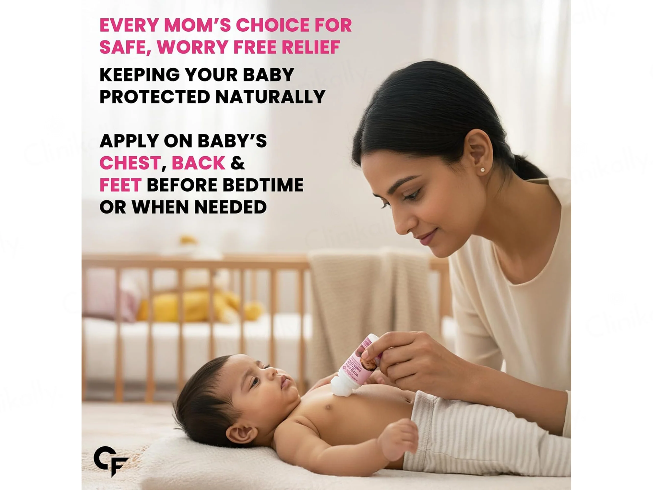 Carbamide Forte Cold Relief Roll-On For 3+ Months Babies - Image 4