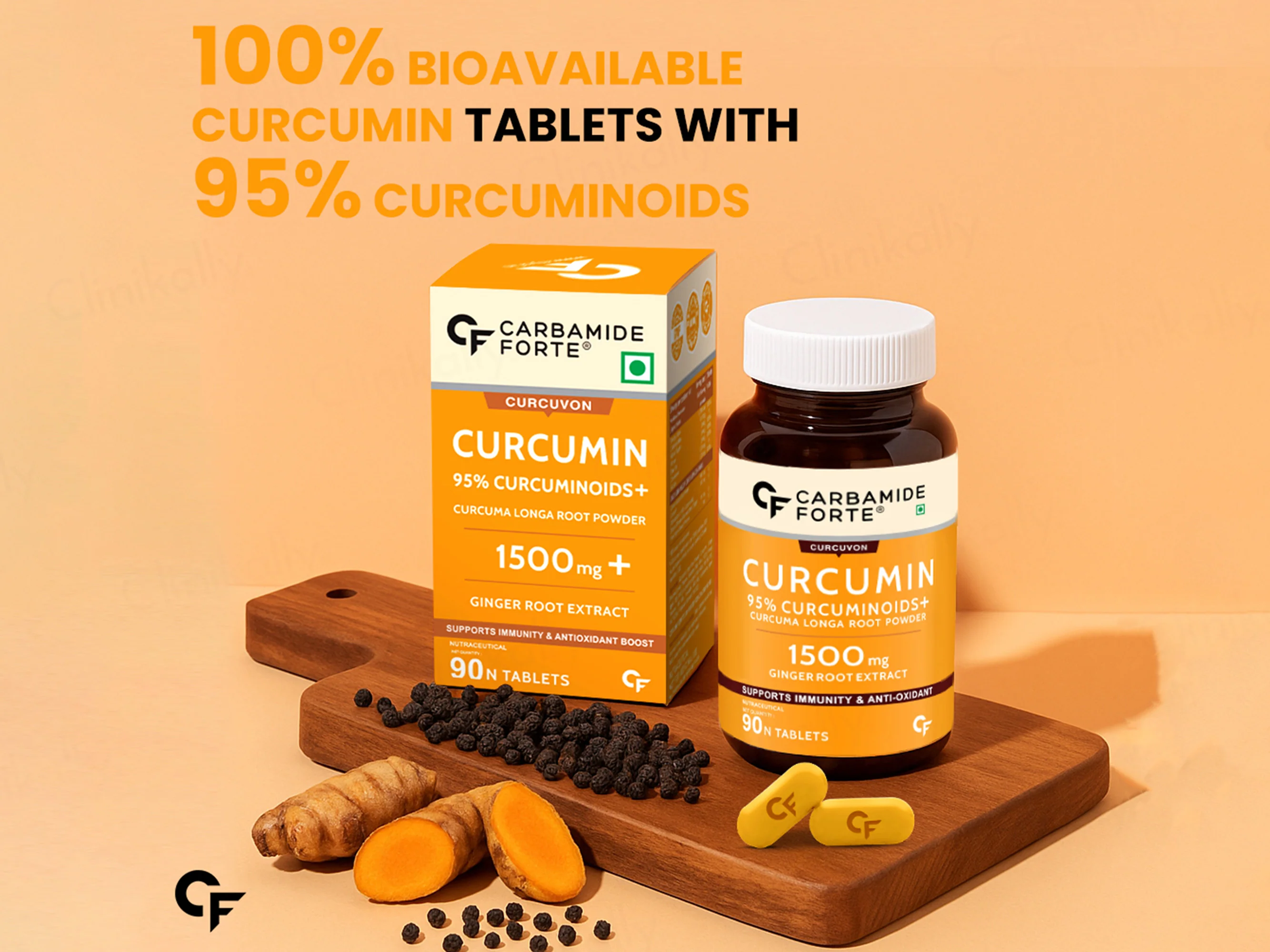 Carbamide Forte Curcumin 1500mg Tablet - Image 4