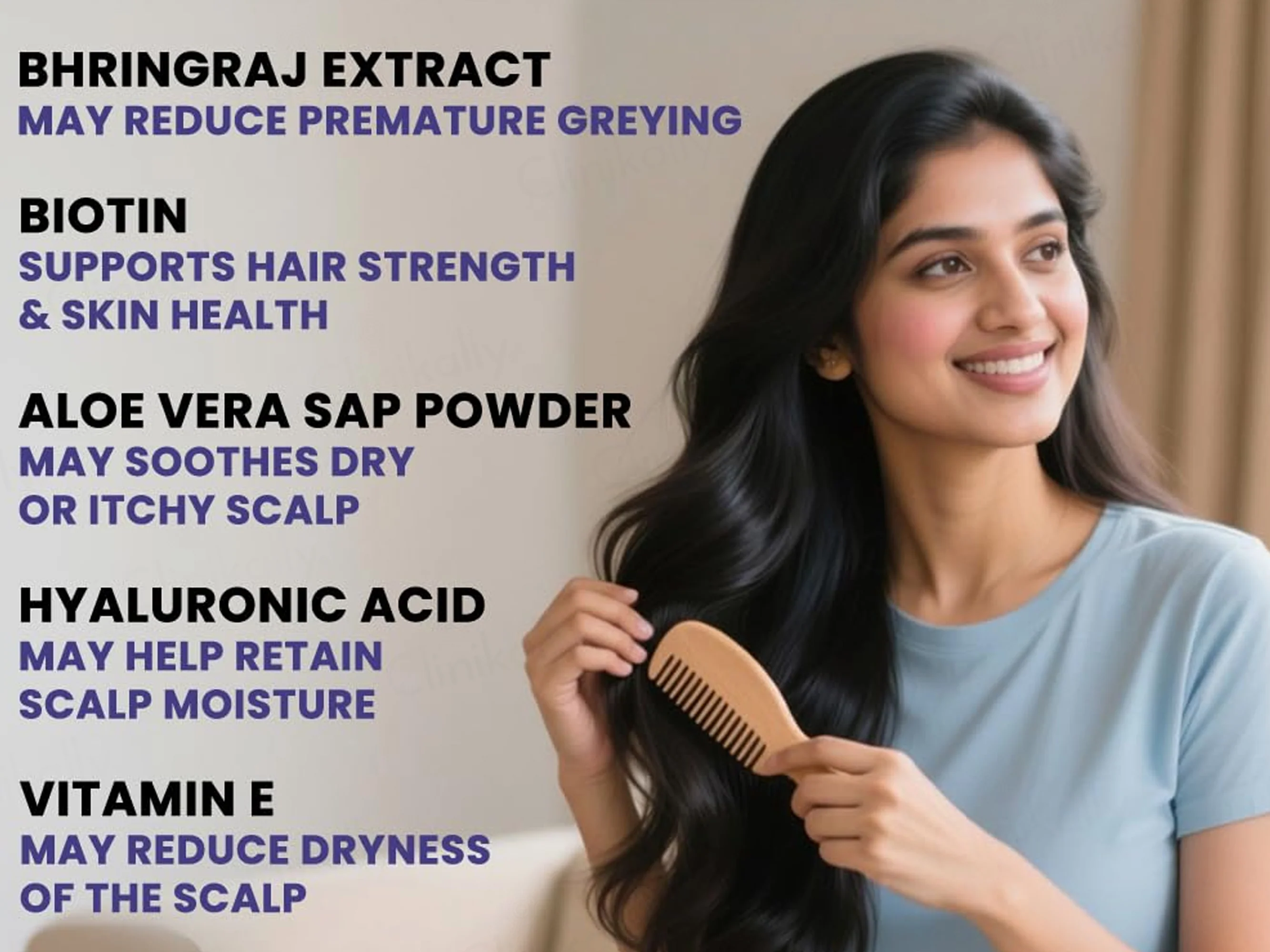 Carbamide Forte DHT Blocker With Biotin & Hyaluronic Acid Tablet For Healthy Hair & Skin - Image 8