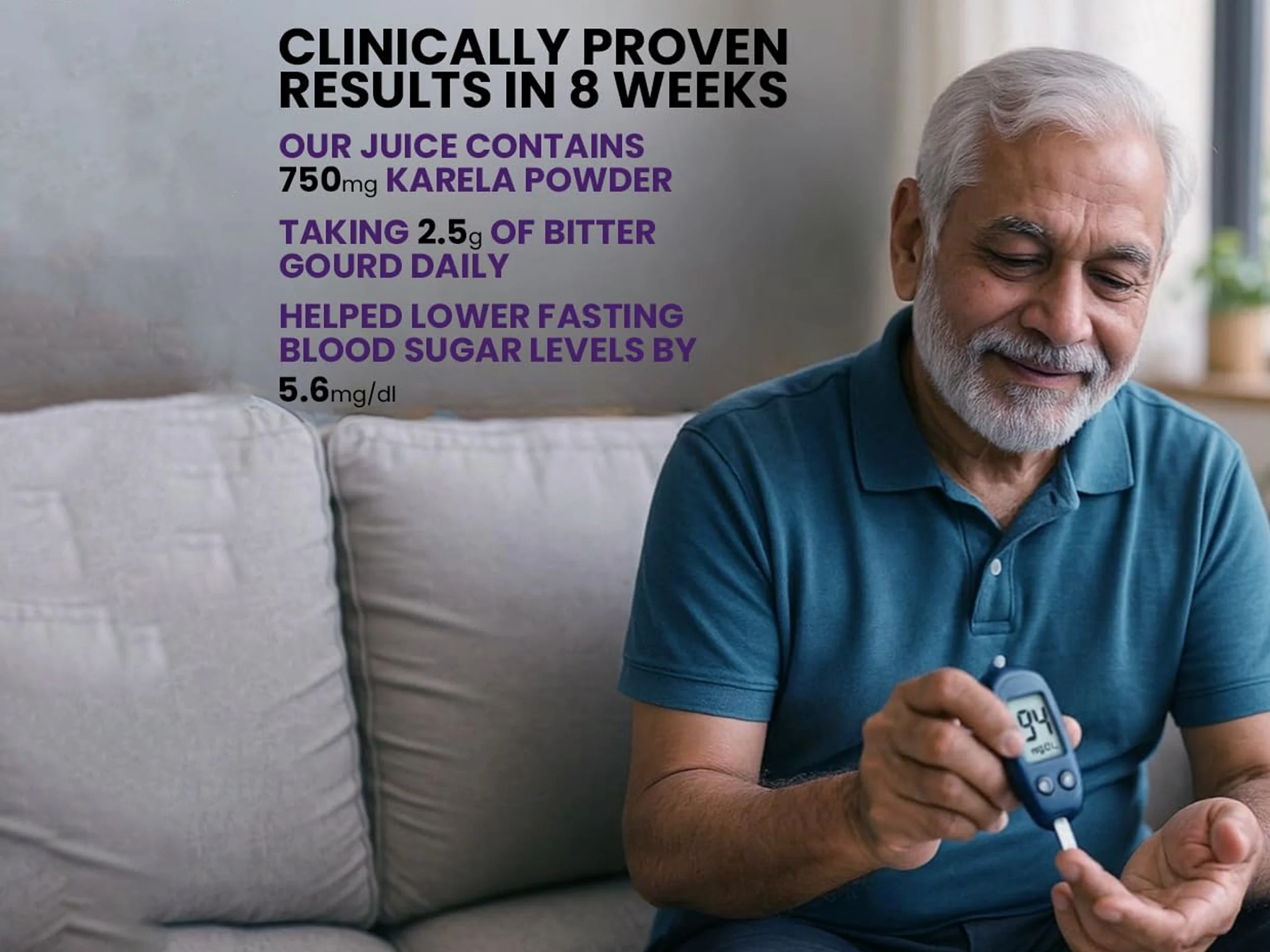 Carbamide Forte Diabetic Care Sugar Free Juice For Healthy Blood Sugar Levels - Image 3