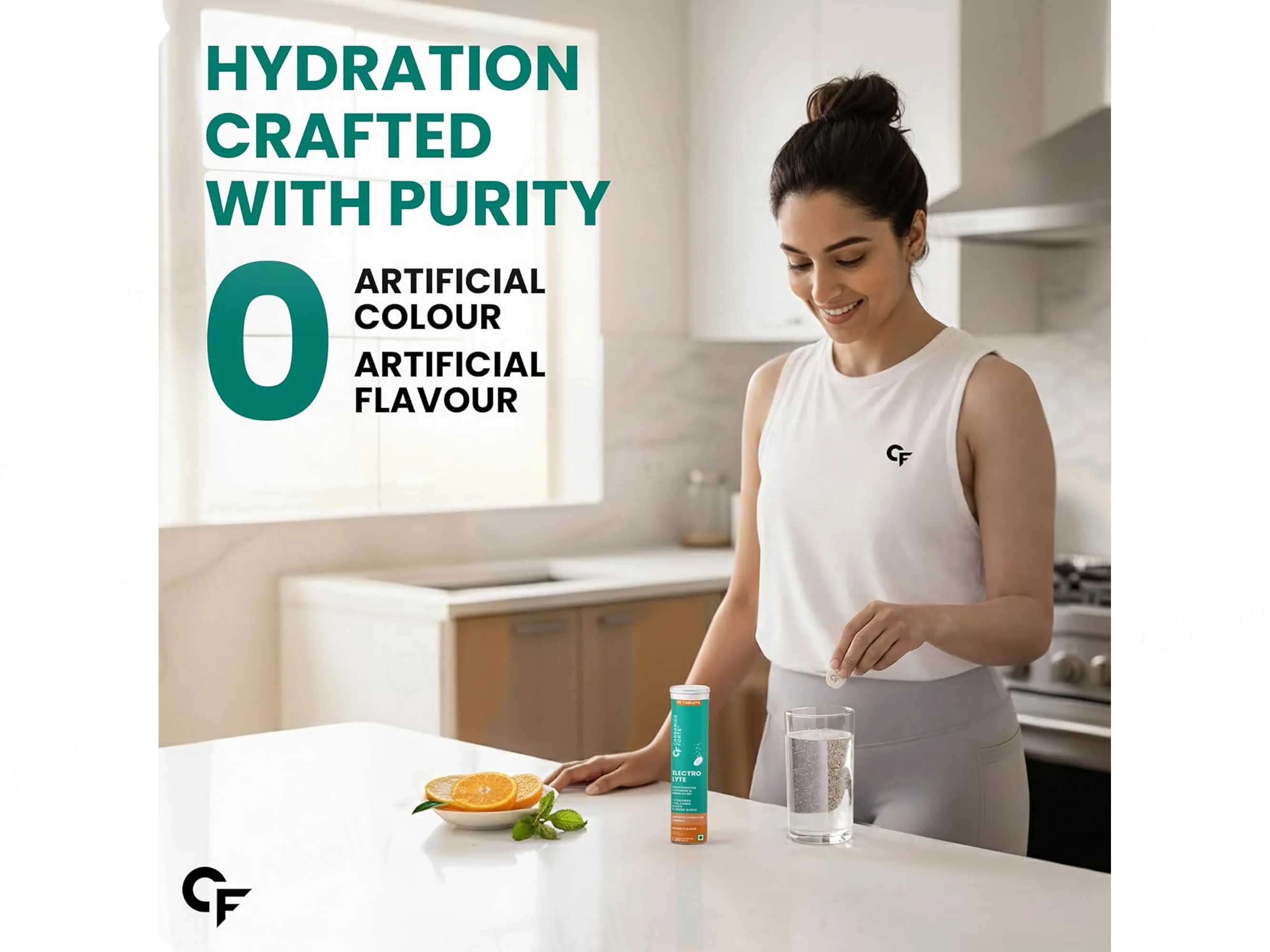 Carbamide Forte Electrolyte Effervescent Tablet - Mixed Berry & Orange Flavour - Image 4