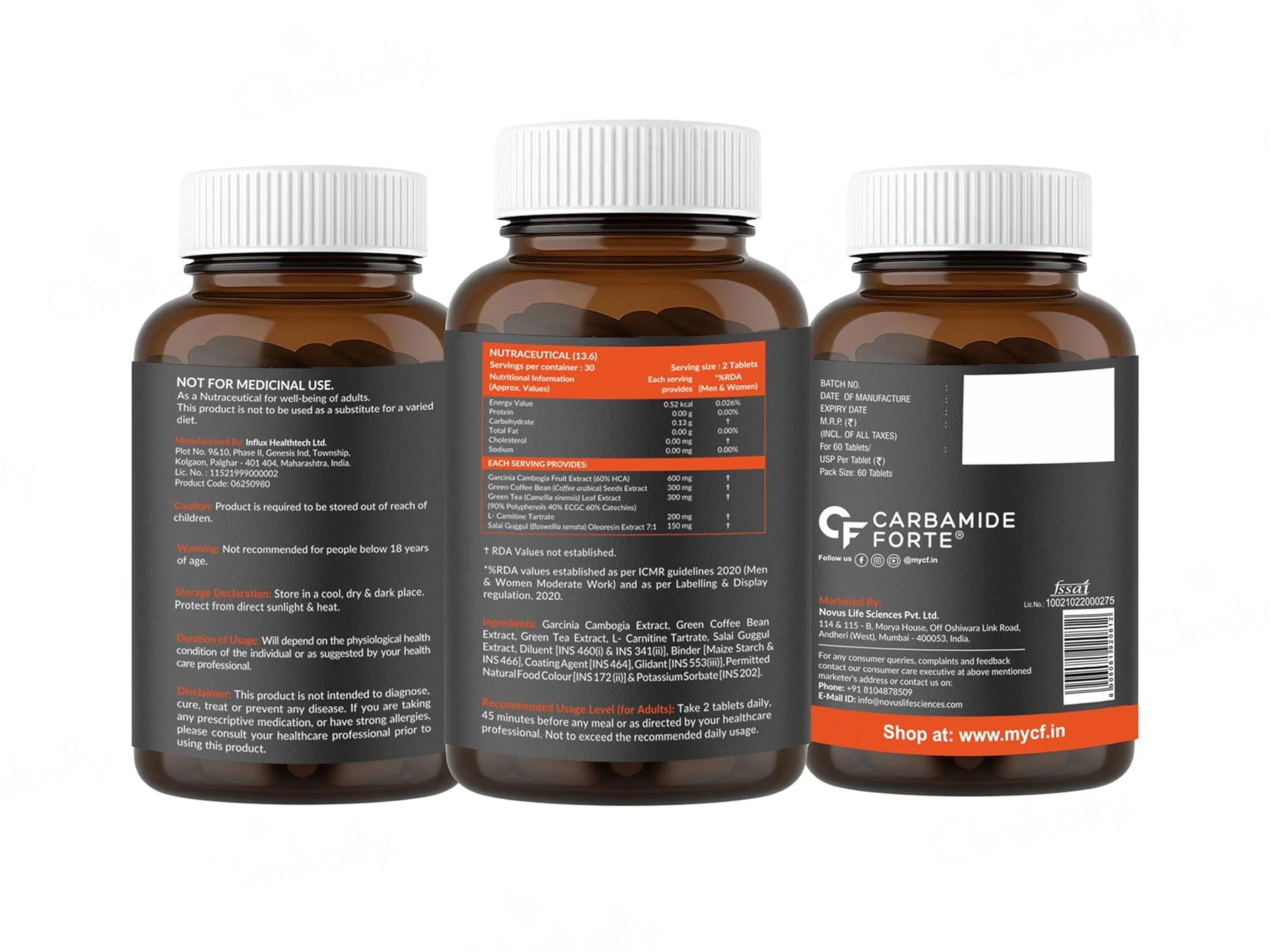 Carbamide Forte Keto Burner Tablet - Image 10