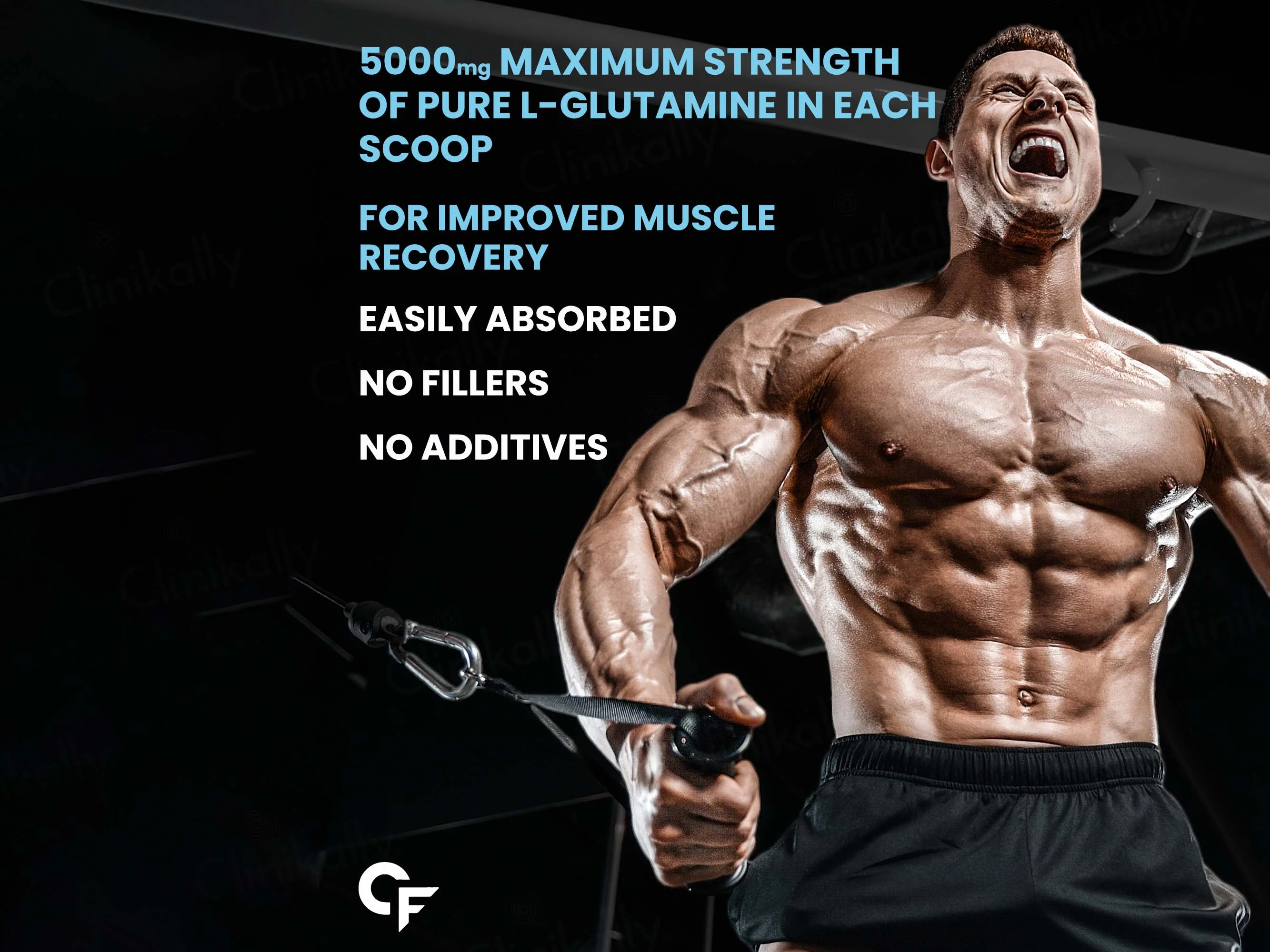 Carbamide Forte L Glutamine 5000mg Powder - Unflavoured - Image 3