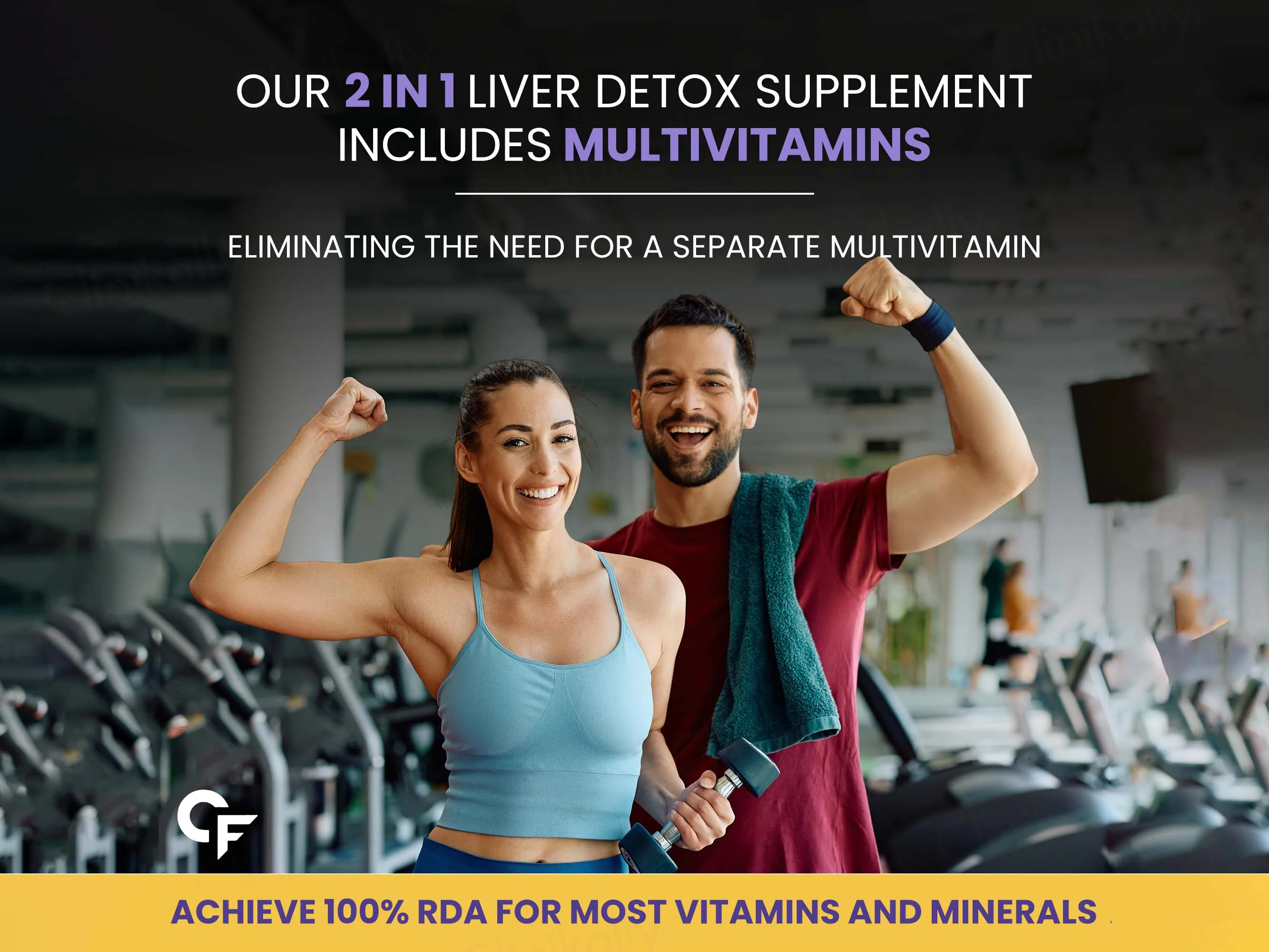 Carbamide Forte Liver Detox Multivitamin Tablet - Image 7