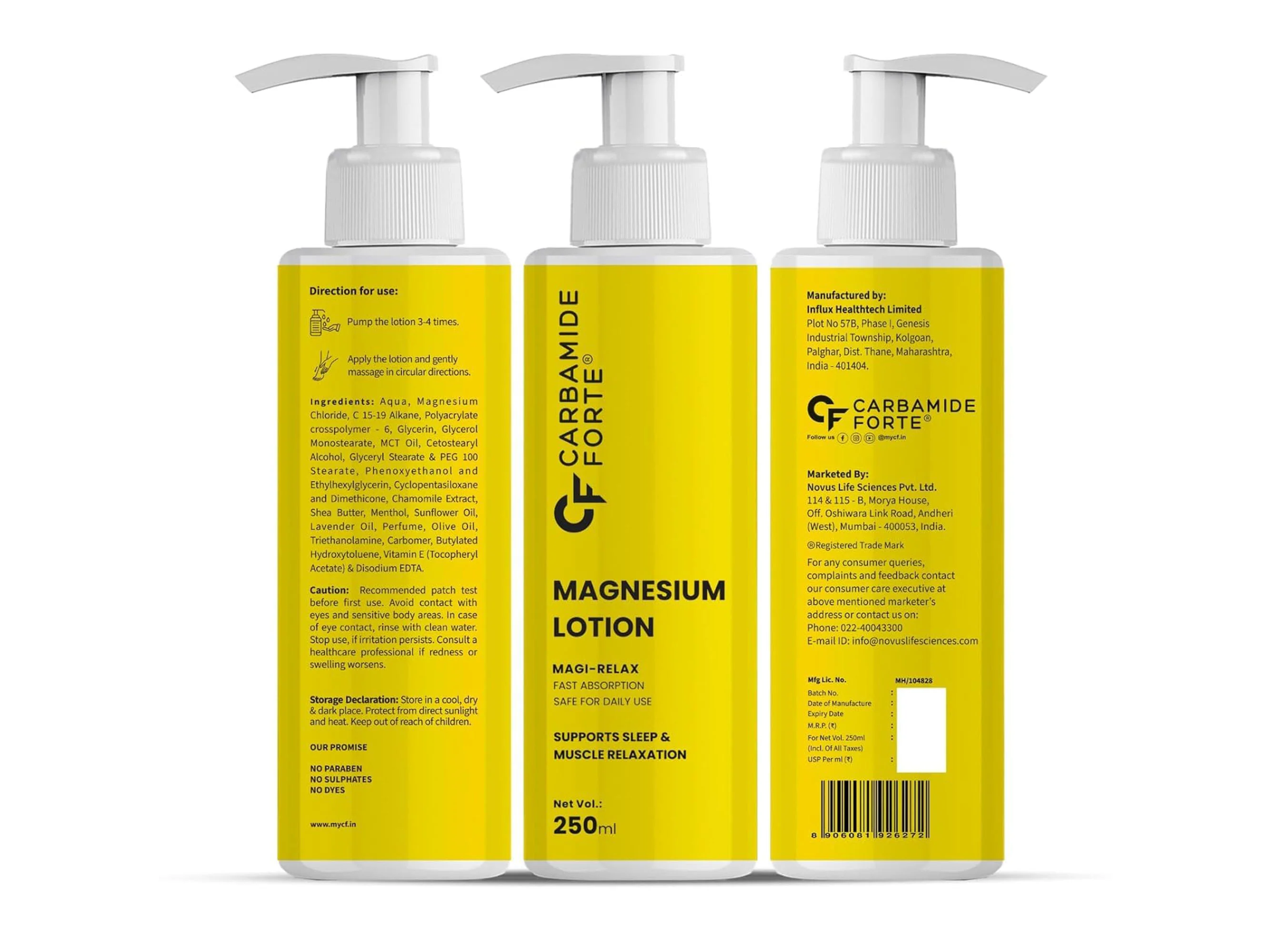 Carbamide Forte Magnesium Lotion For Sleep Support & Muscle Relaxation - Image 10