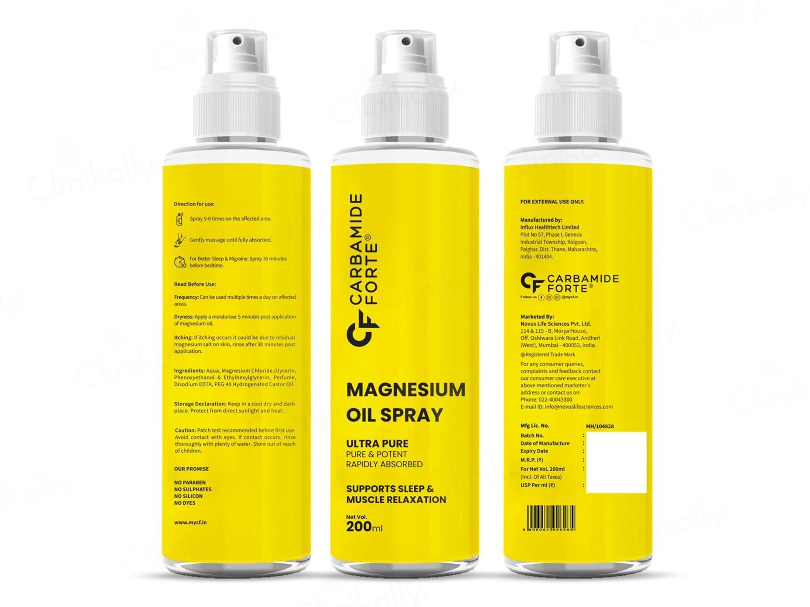 Carbamide Forte Magnesium Spray For Sleep Support & Muscle Relaxation - Image 9