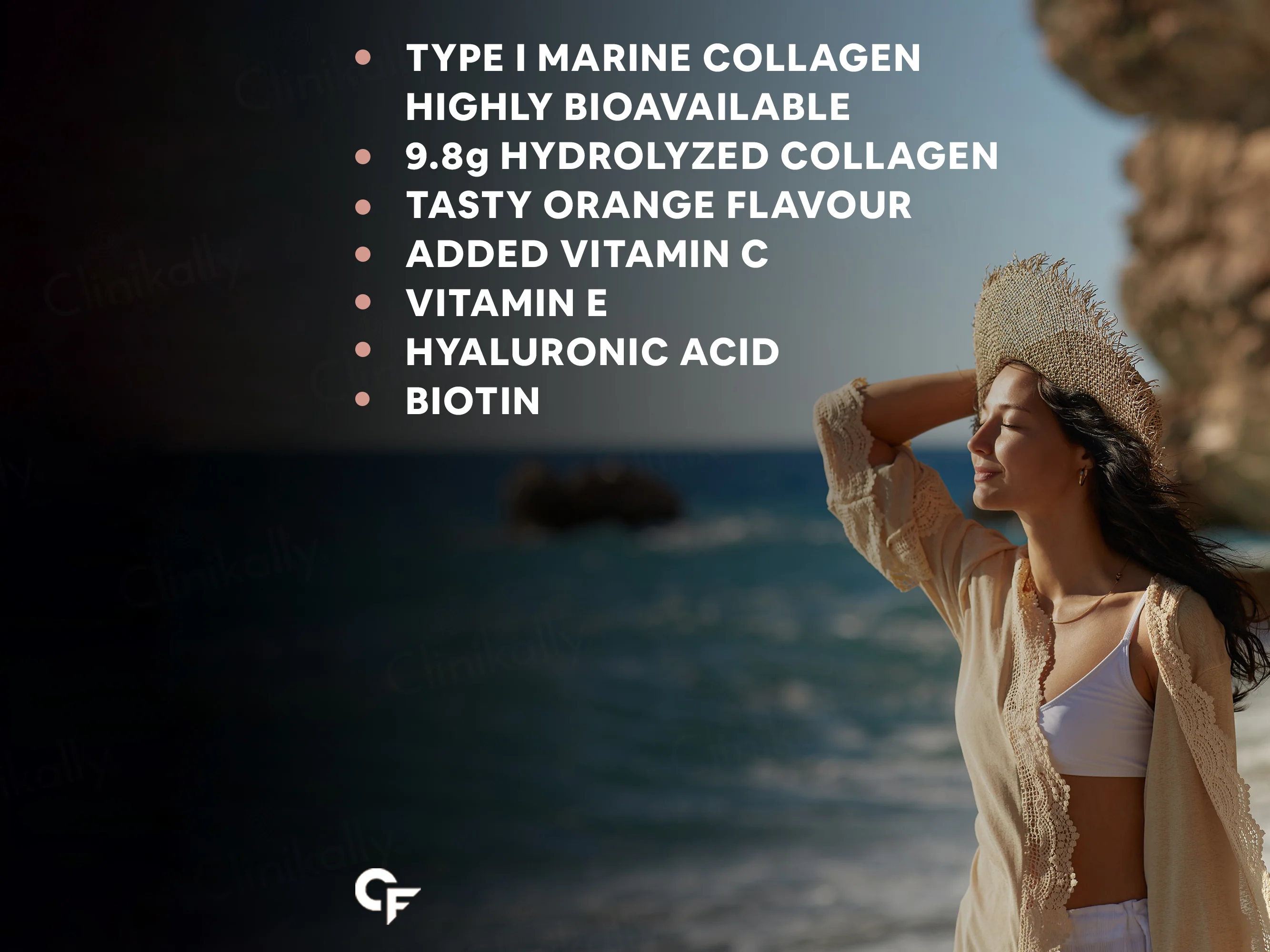 Carbamide Forte Marine Collagen Powder Supplement - Citrus Burst Orange Flavour - Image 5