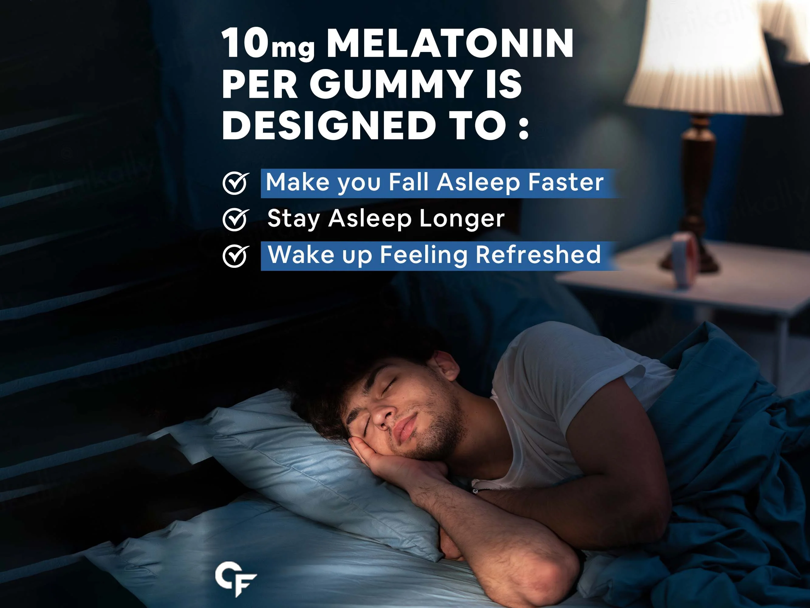 Carbamide Forte Melatonin 10mg Gummies - Raspberry Flavour - Image 5