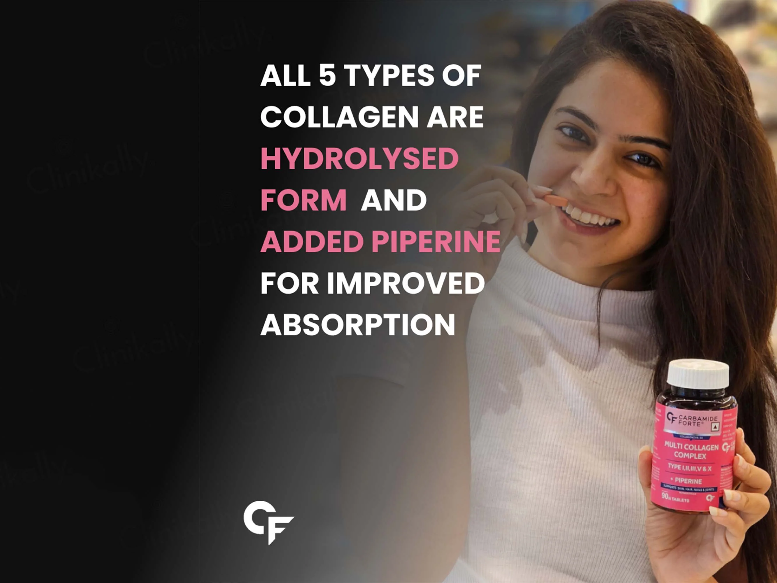 Carbamide Forte Multi Collagen Complex Tablet - Image 7