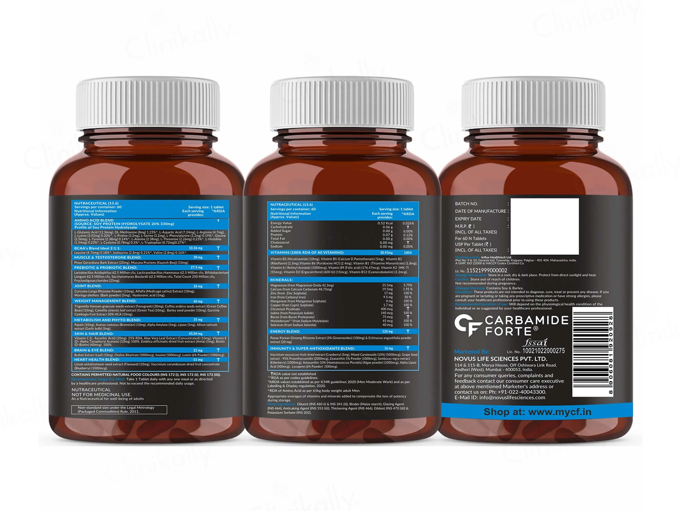 Carbamide Forte Multivitamin Sports Tablet - Image 10