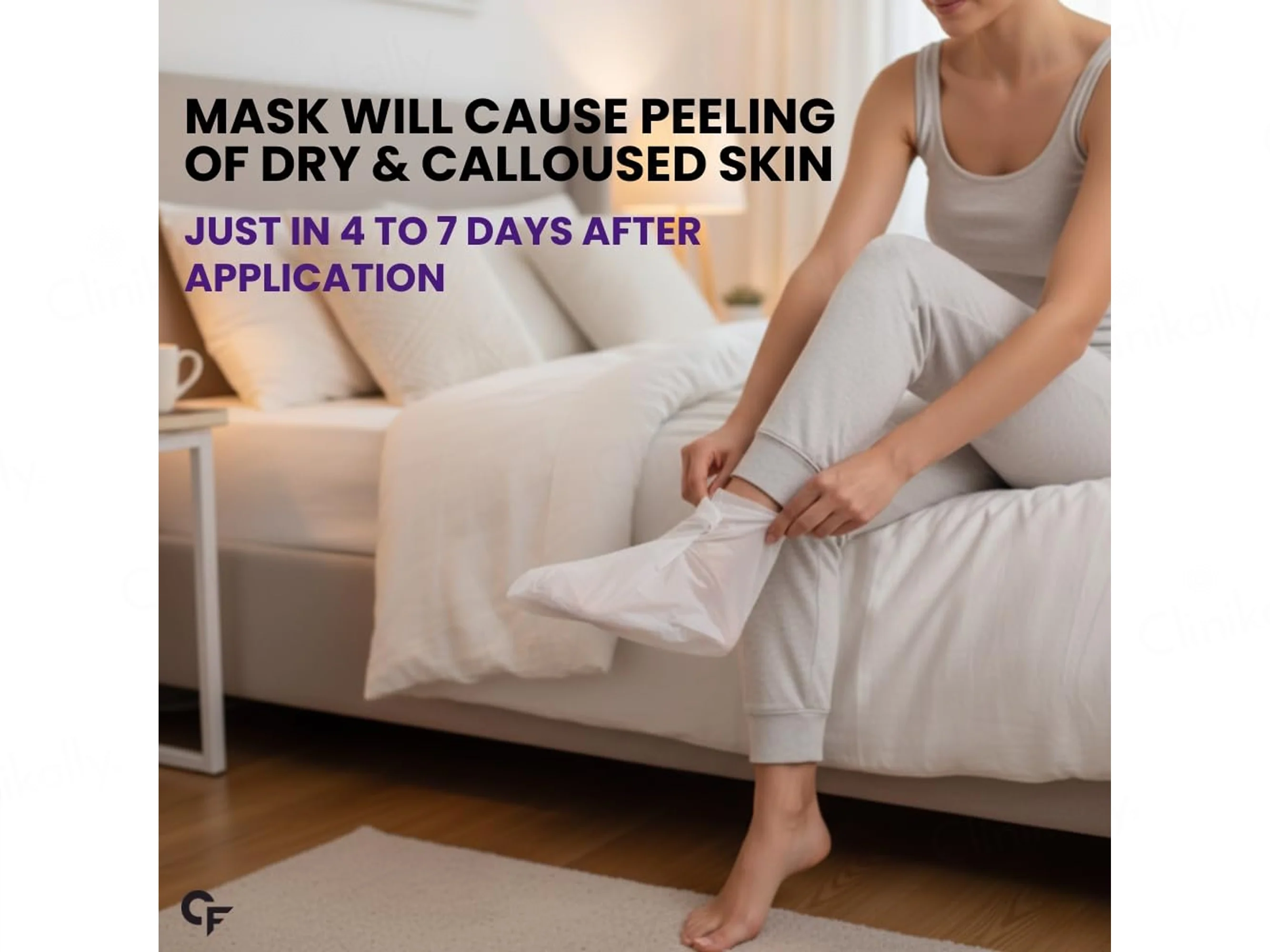 Carbamide Forte Peeling & Exfoliating Foot Mask - Image 5