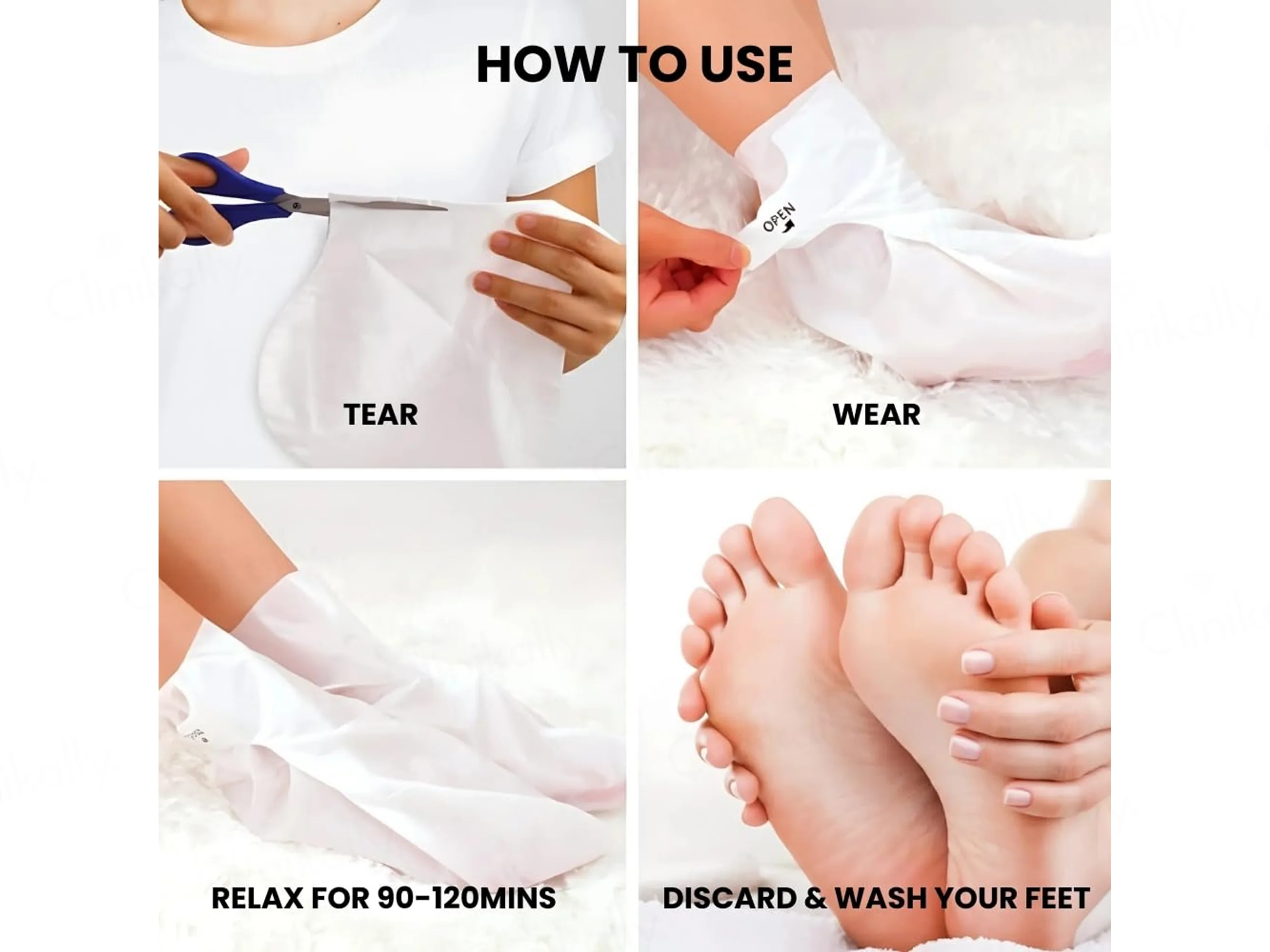 Carbamide Forte Peeling & Exfoliating Foot Mask - Image 7