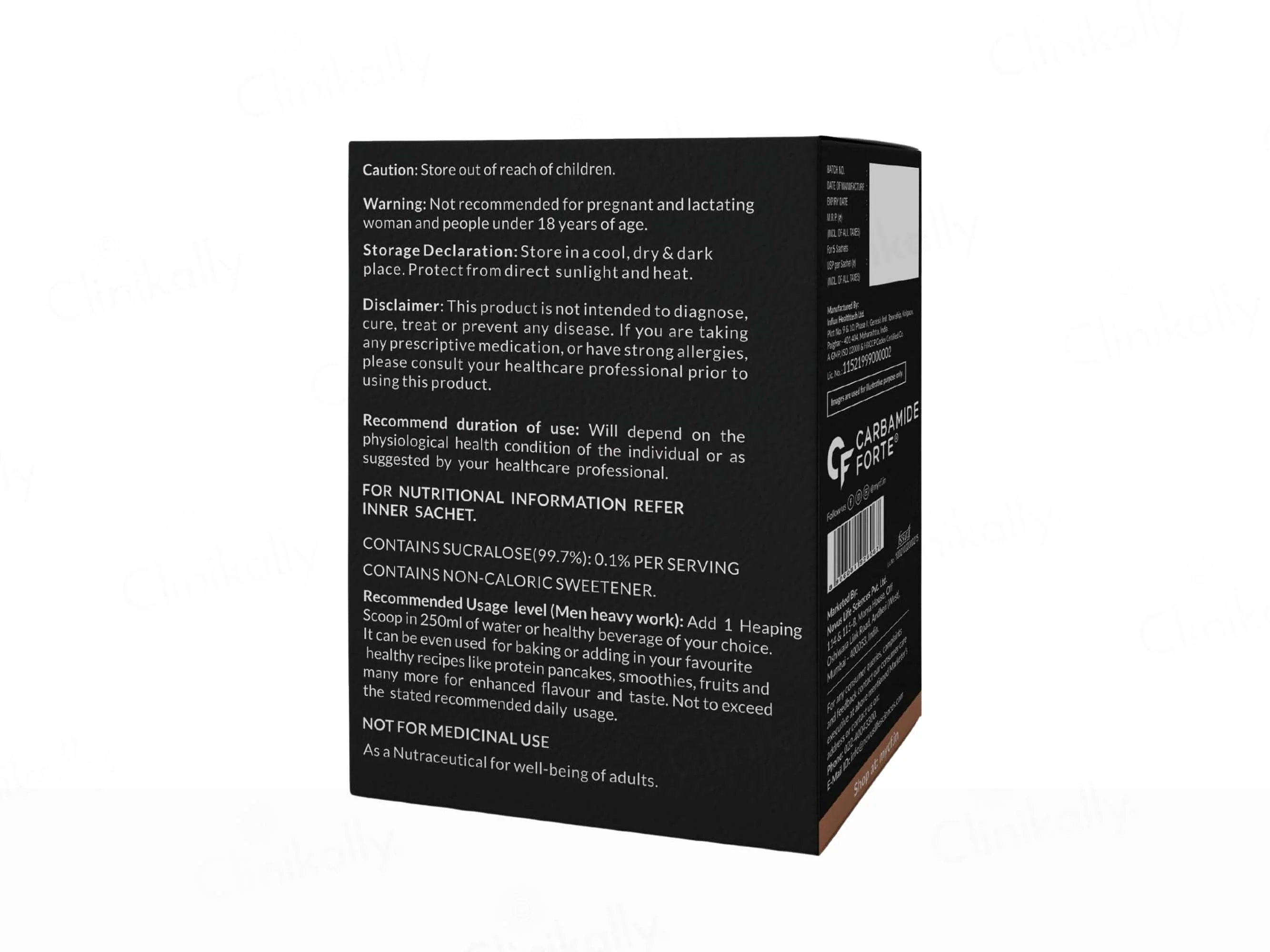 Carbamide Forte Plant Protein + Nutraceutical Sachet - Image 10