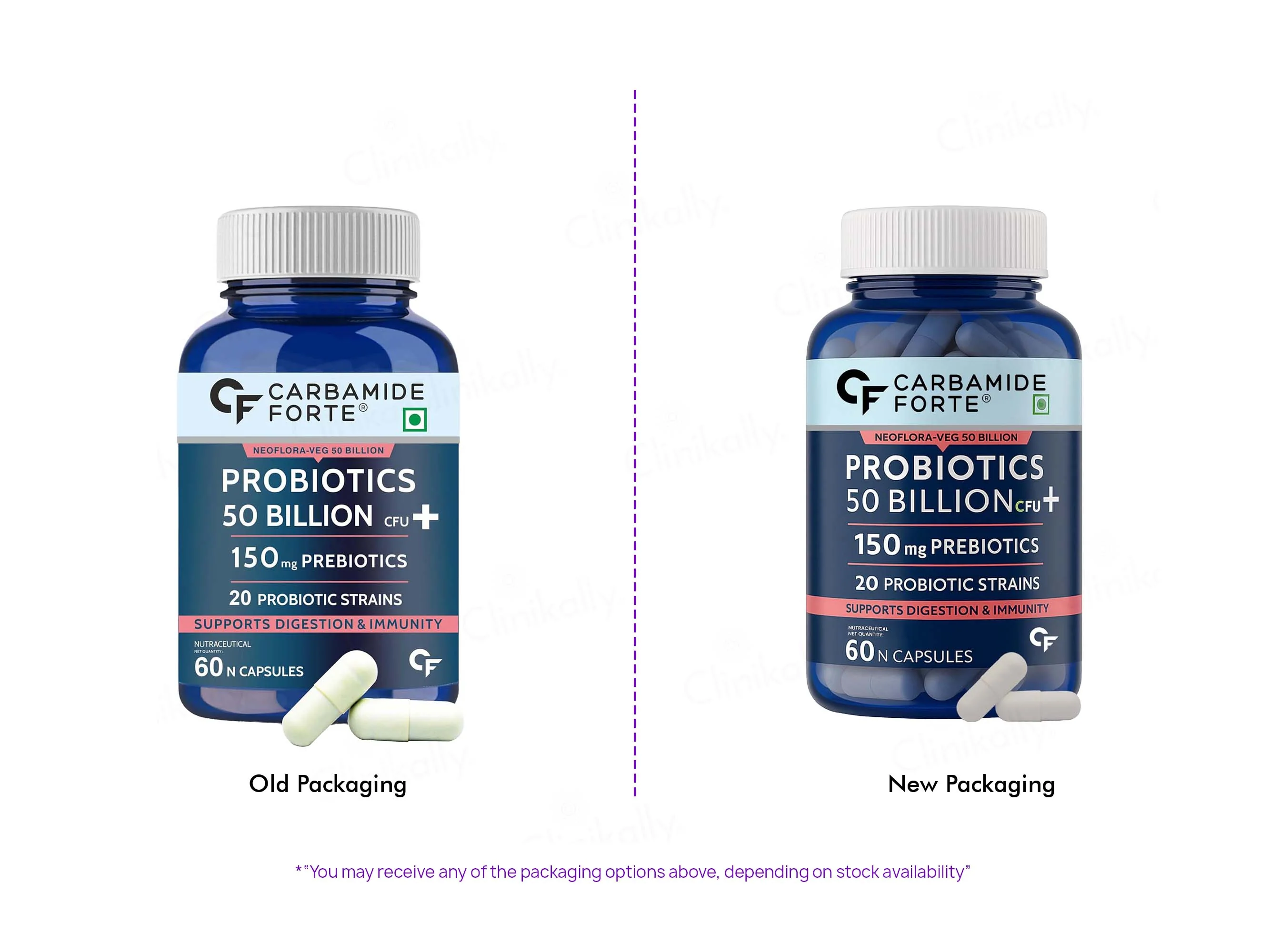 Carbamide Forte Probiotics 50 Billion CFU+ Capsule - Image 2