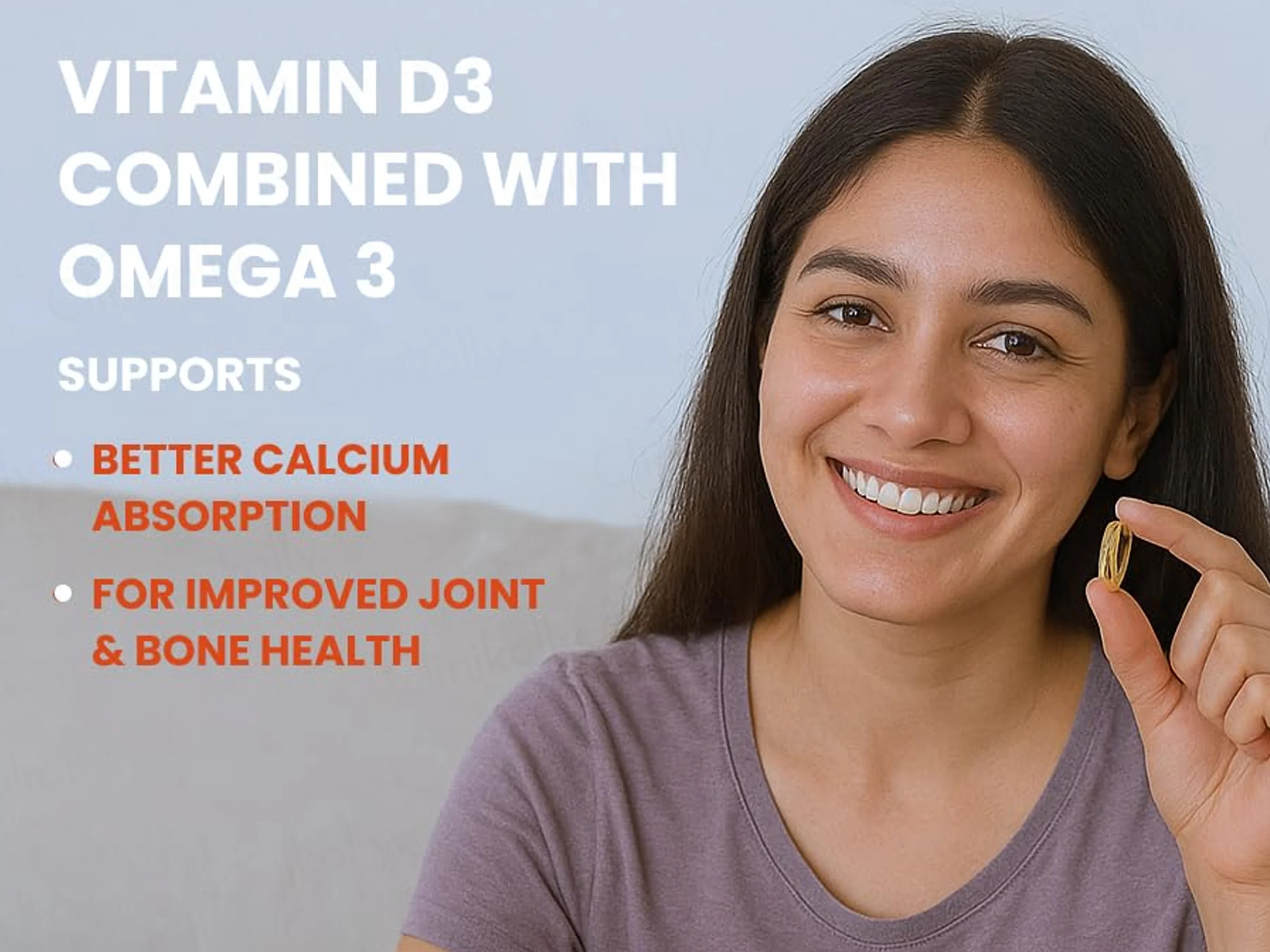 Carbamide Forte Triple Strength Fish Oil 1400mg + Vitamin D3 + E Softgel Capsule - Image 8