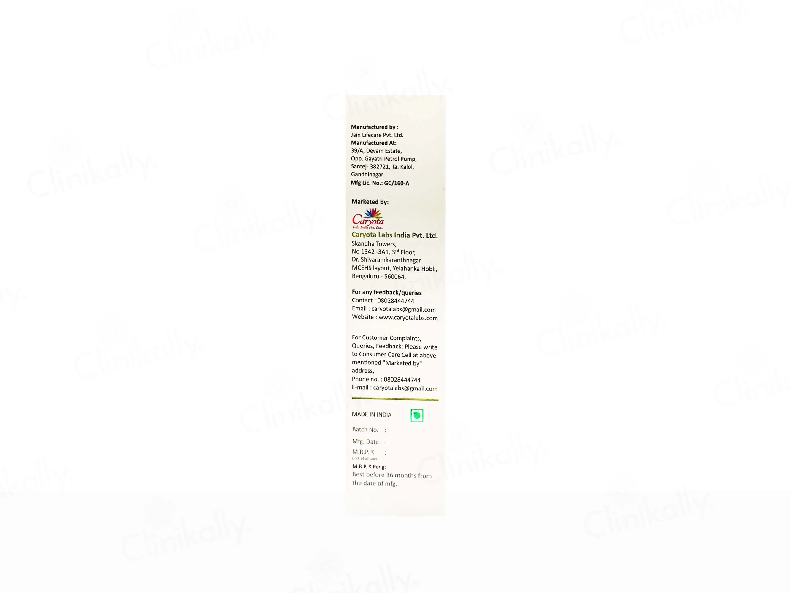 Caryclenz Daily Face Wash - Image 3