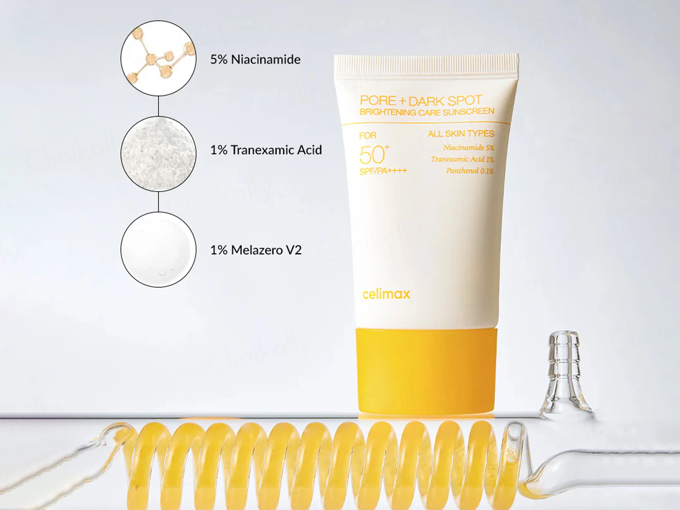 Celimax Pore + Dark Spot Brightening Care Sunscreen SPF 50+ PA++++ - Image 4
