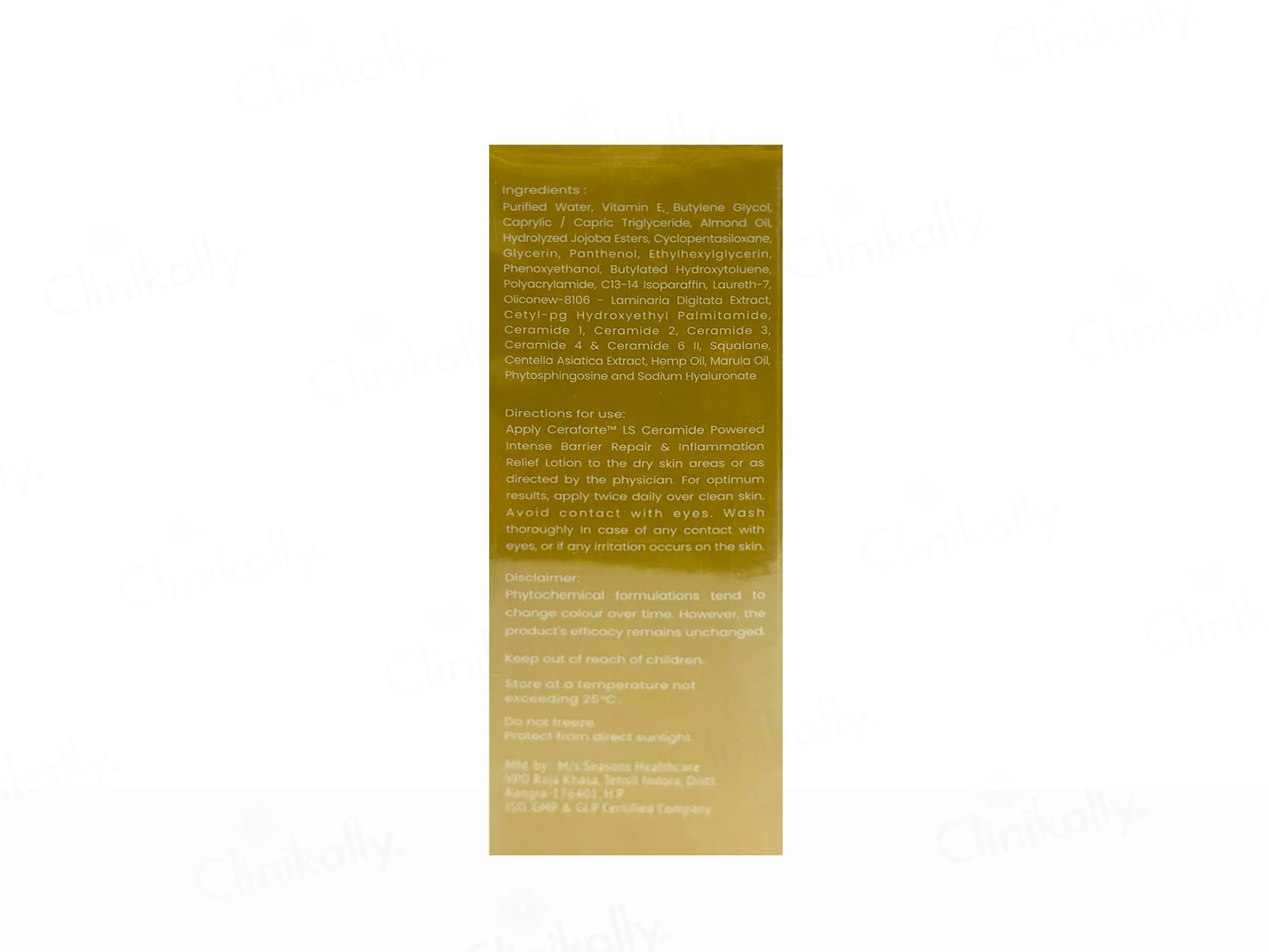 Ceraforte LS Ceramide Powered Intense Barrier Repair & Inflammation Relief Lotion - Image 2