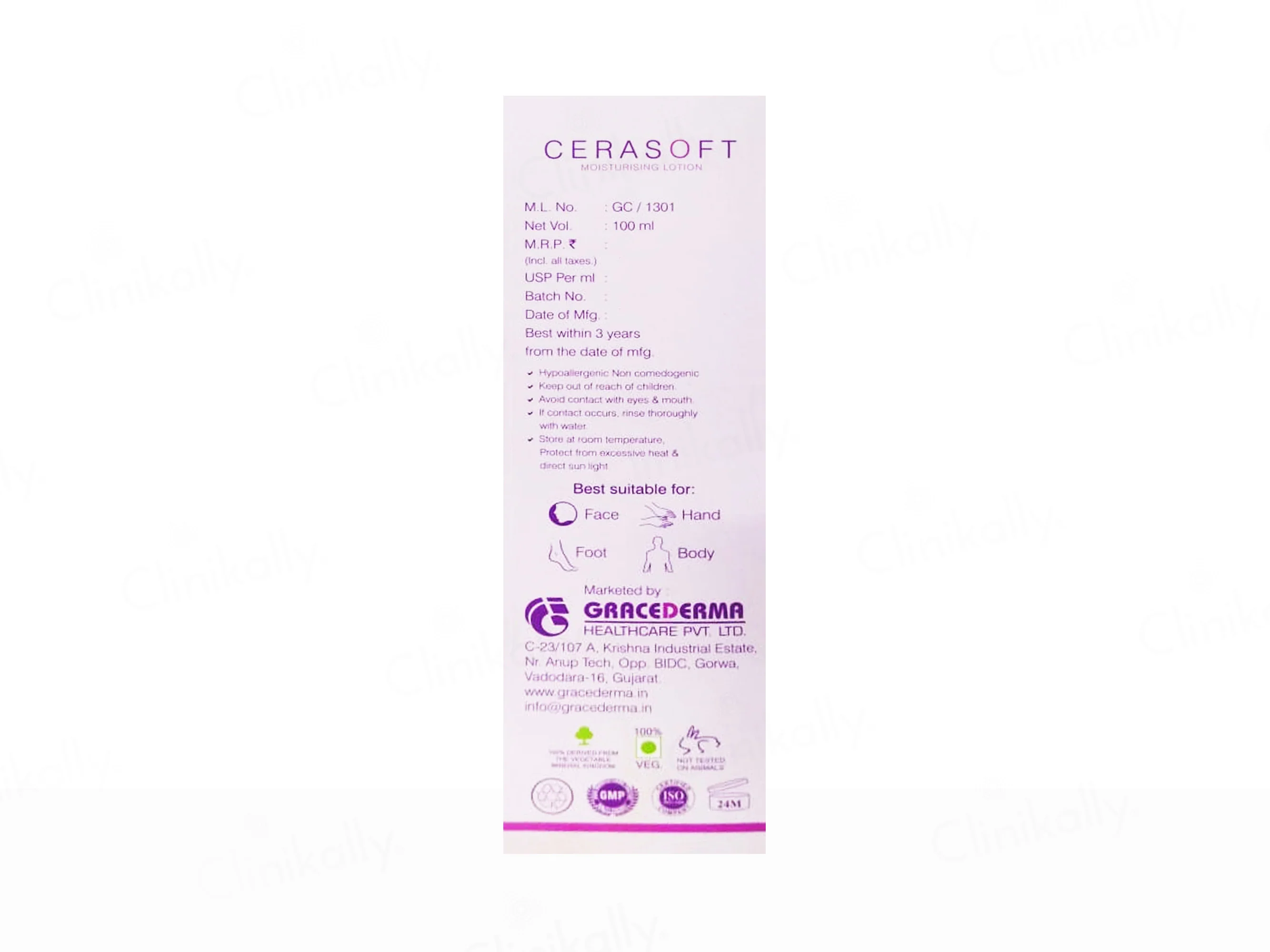 Cerasoft Moisturising Lotion For Normal to Dry Skin - Image 3