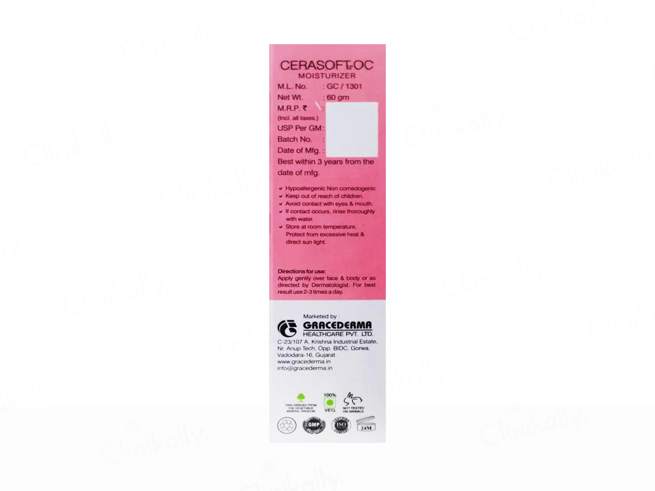 Cerasoft OC Moisturizer For Oily & Acne Prone Skin - Image 3