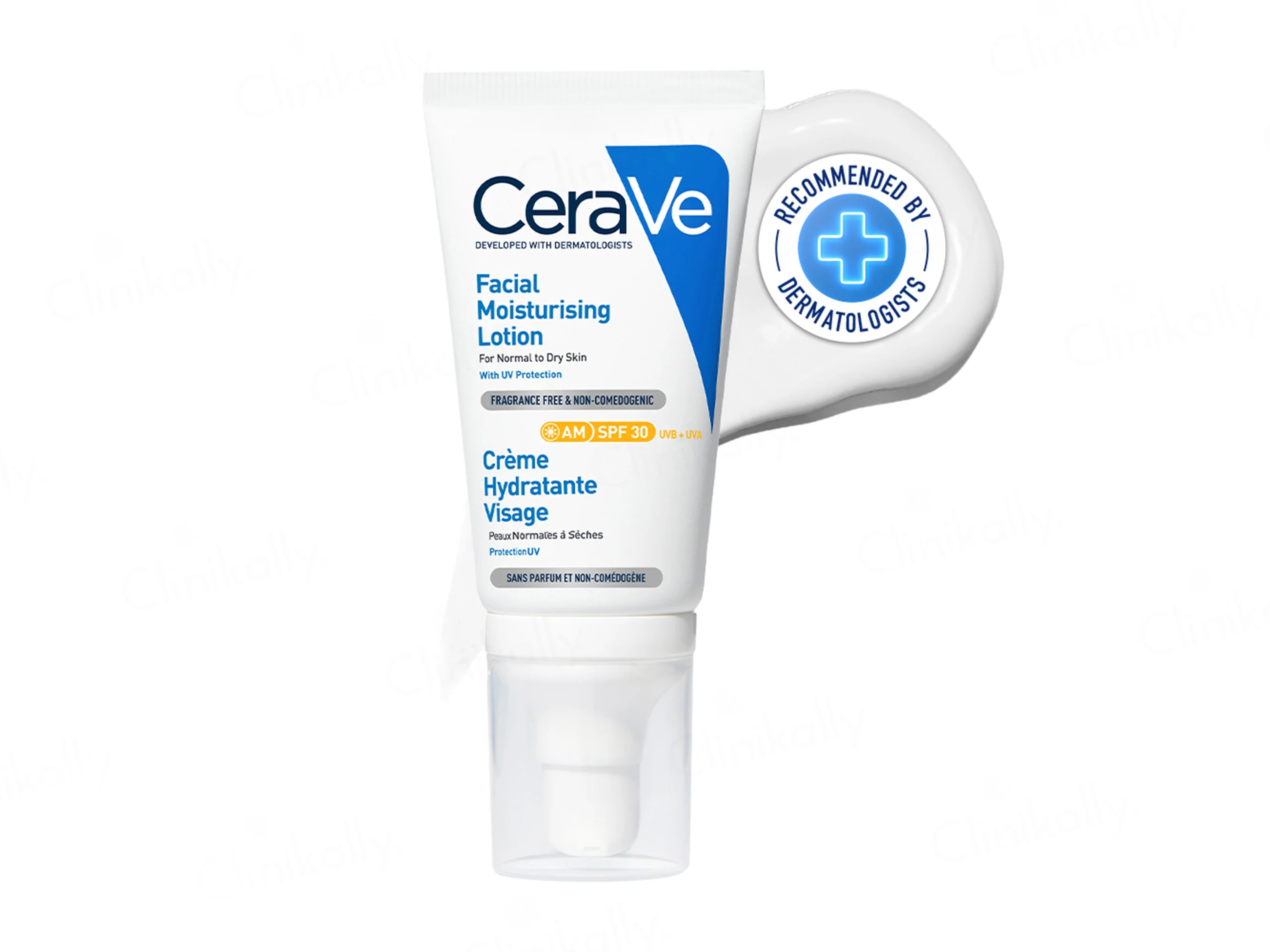CeraVe AM Facial Moisturising Lotion For Normal to Dry Skin SPF 30 - Image 3