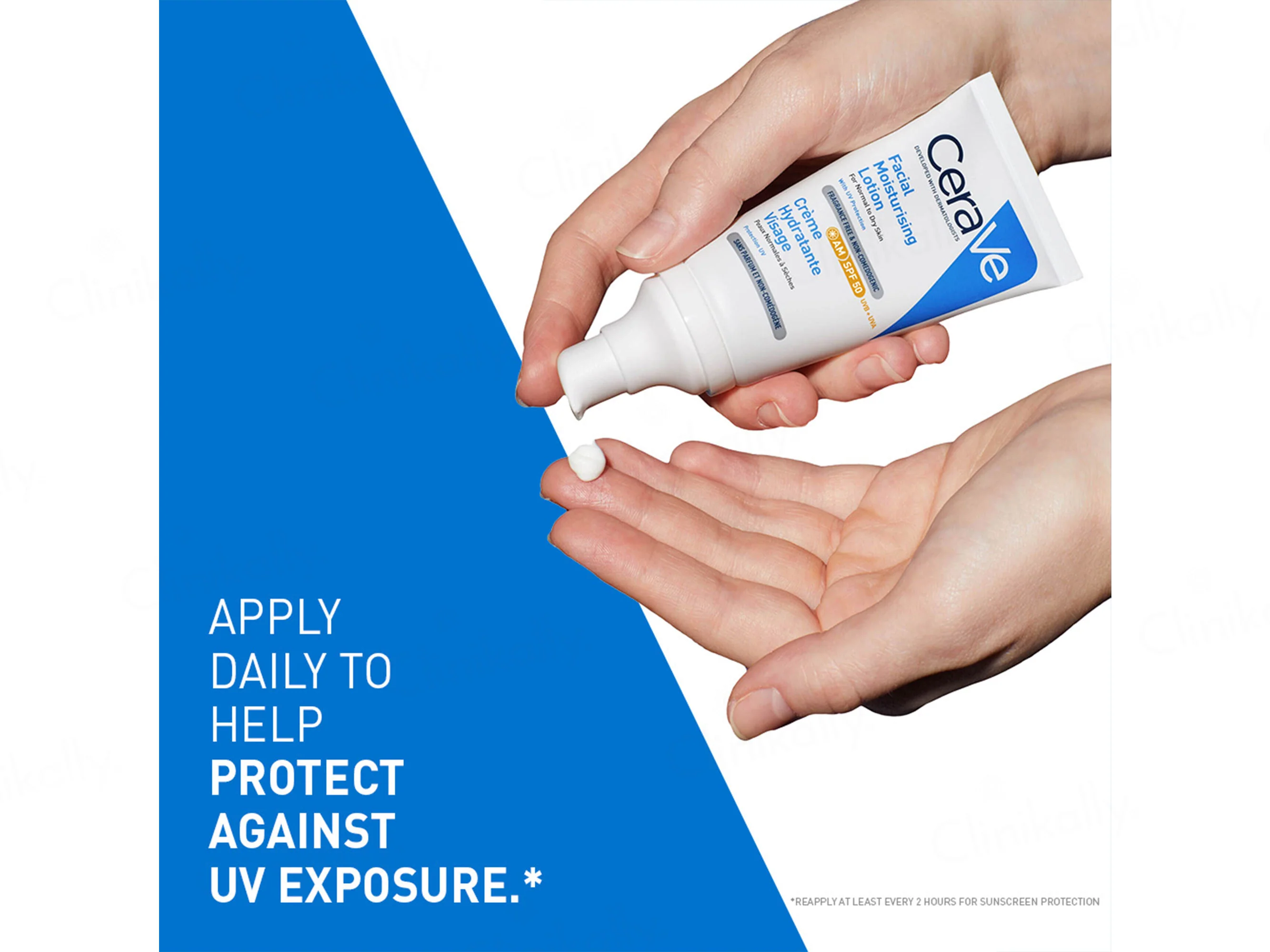 CeraVe AM Facial Moisturising Lotion For Normal to Dry Skin SPF 50 - Image 8