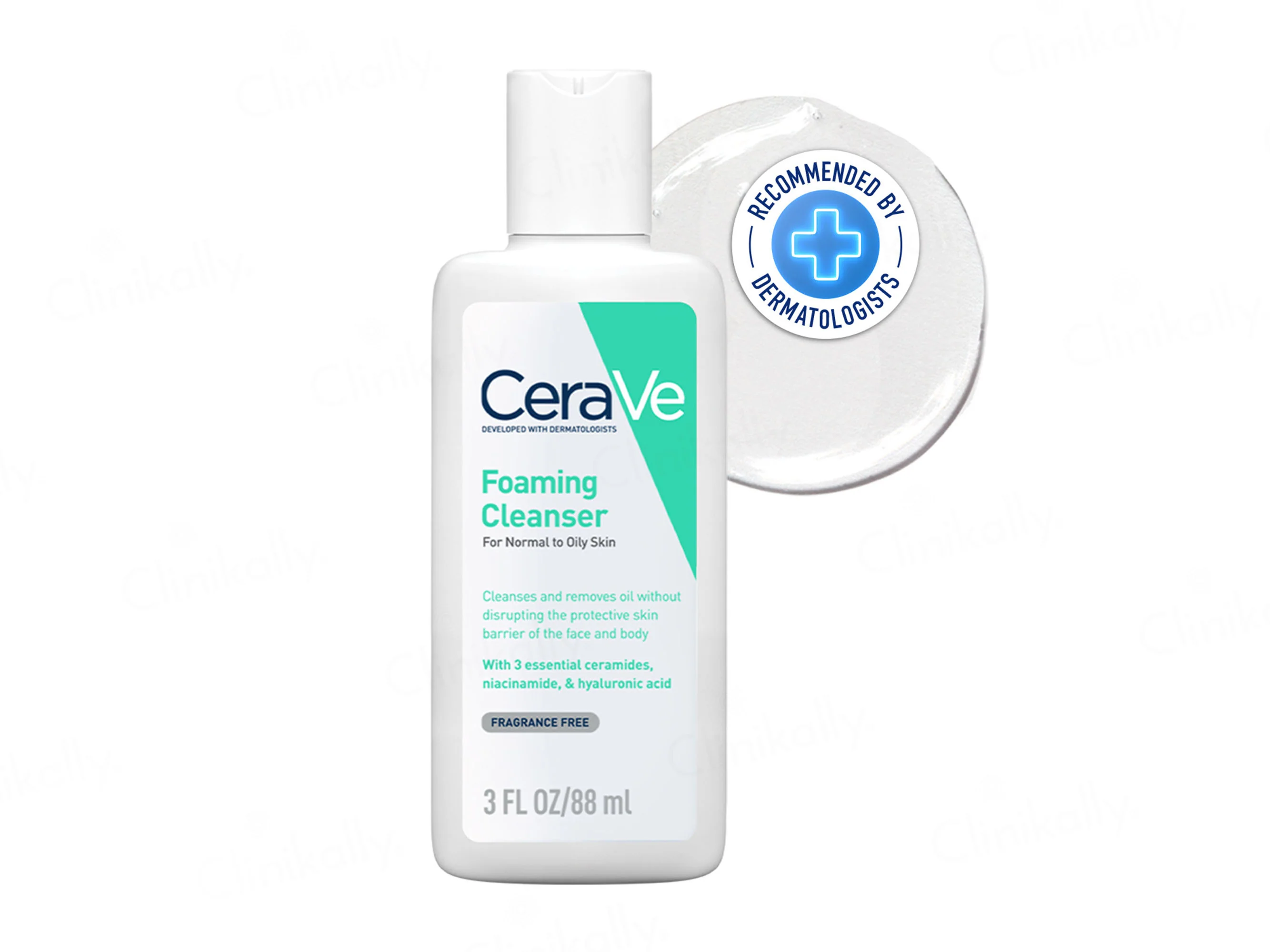 CeraVe Foaming Cleanser for Normal to Oily Skin - Image 3