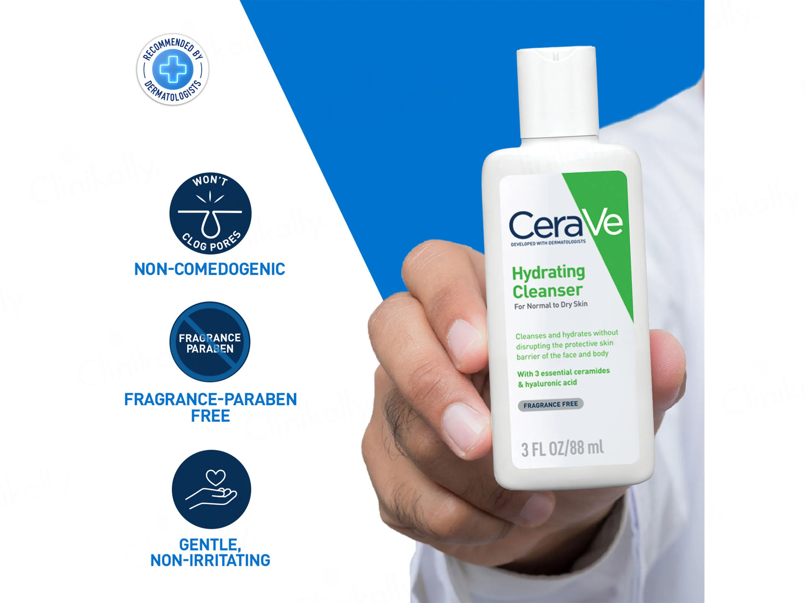 CeraVe Hydrating Cleanser for Normal to Dry Skin - Image 4