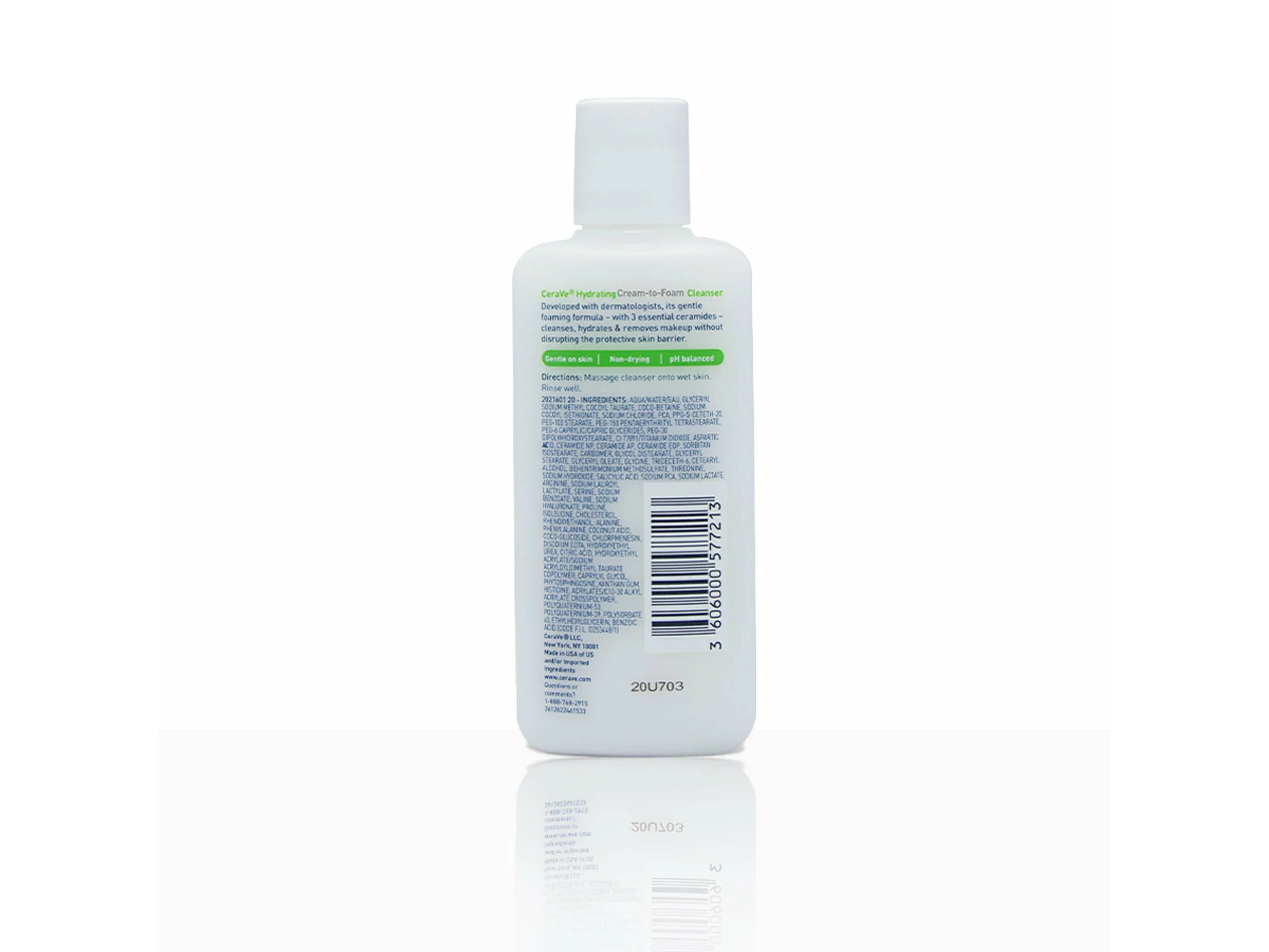 CeraVe Hydrating Cream To Foam Cleanser - Image 3