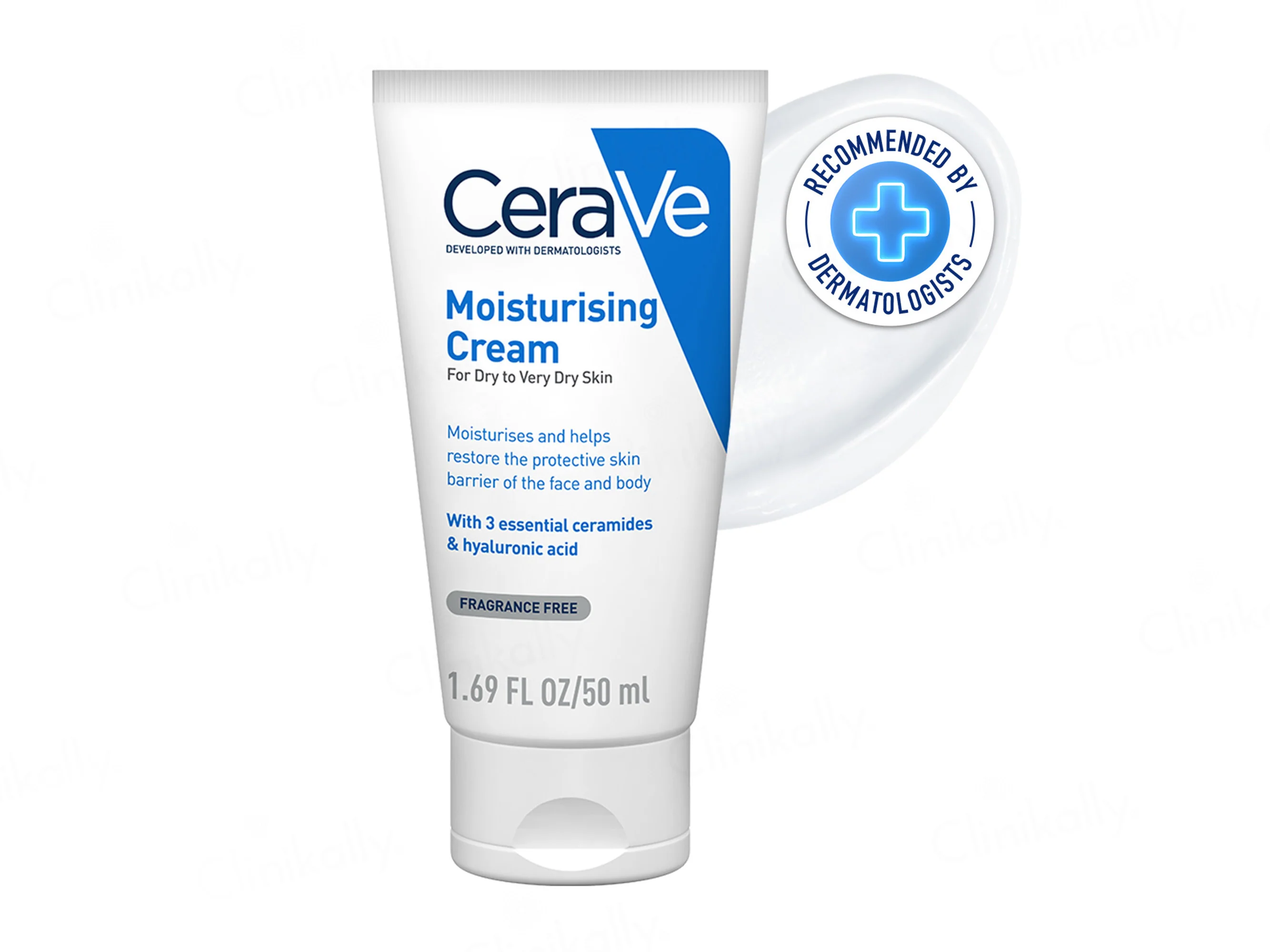 CeraVe Moisturising Cream for Dry to Very Dry Skin - Image 2