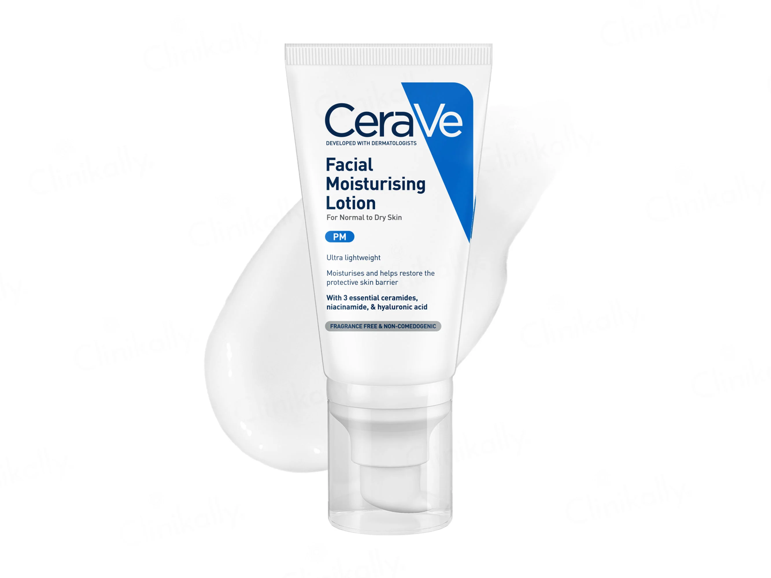 CeraVe PM Facial Moisturising Lotion for Normal to Dry Skin - Image 3