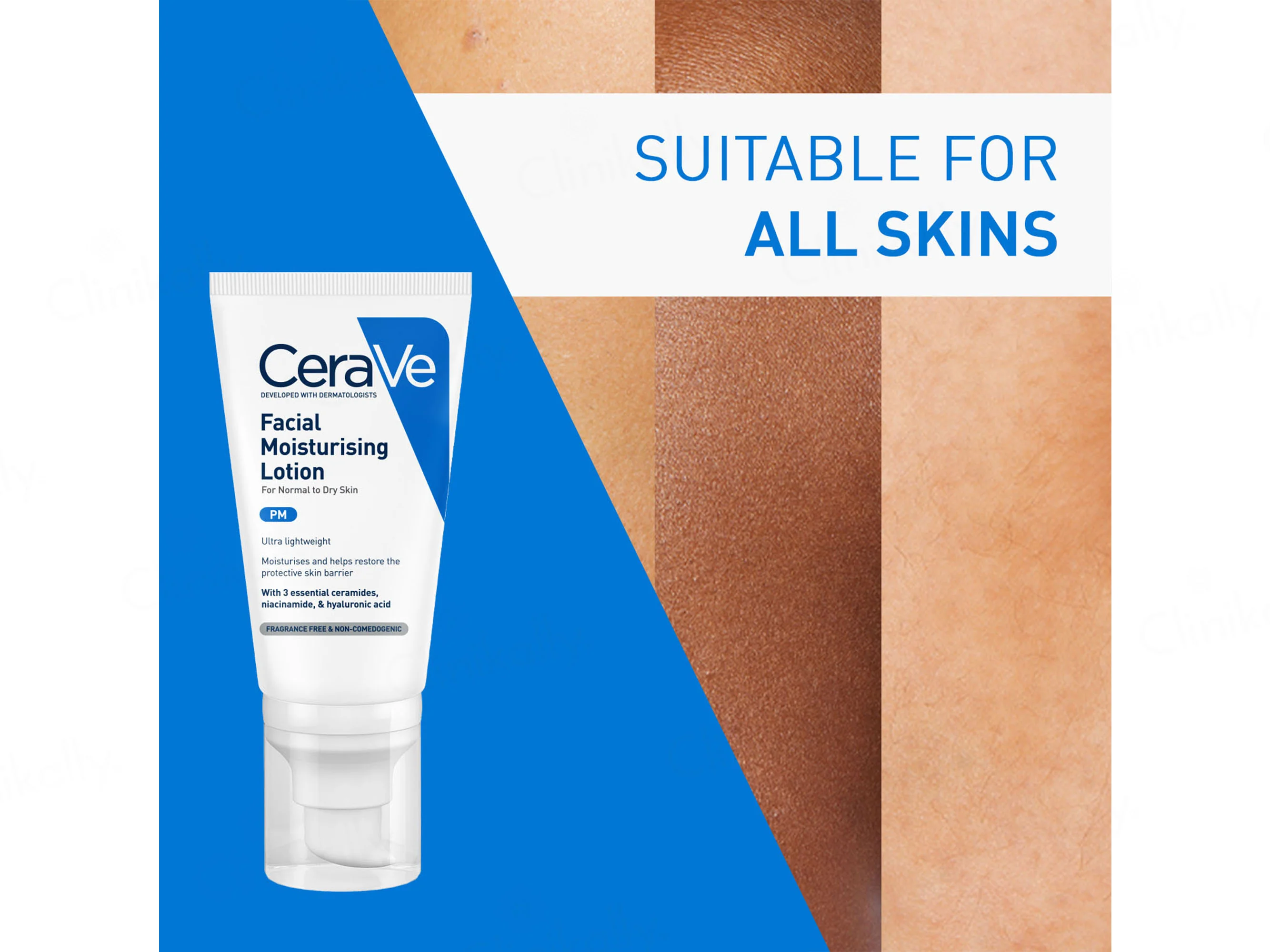 CeraVe PM Facial Moisturising Lotion for Normal to Dry Skin - Image 9