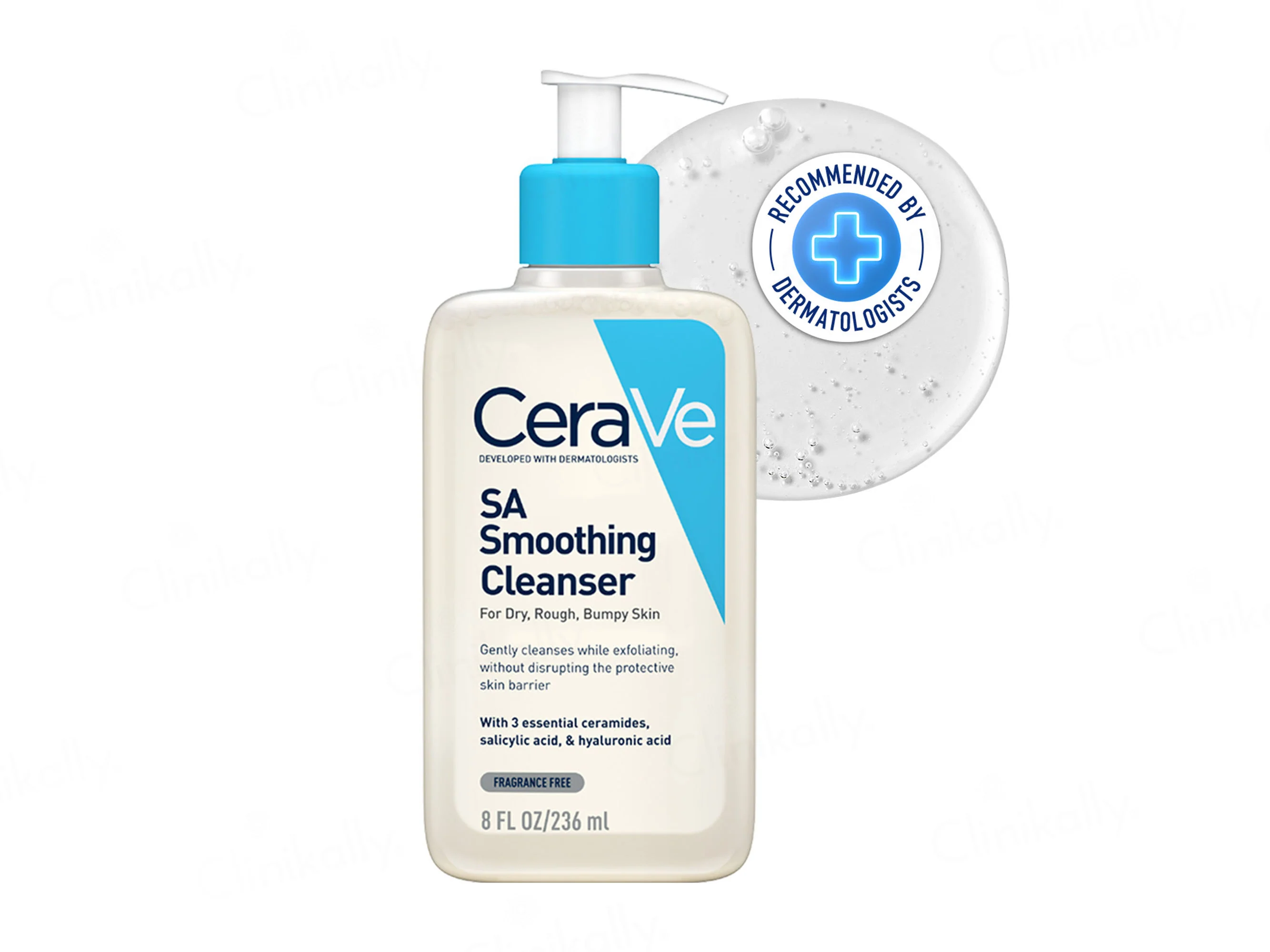 CeraVe SA Smoothing Cleanser For Dry, Rough, Bumpy Skin - Image 2