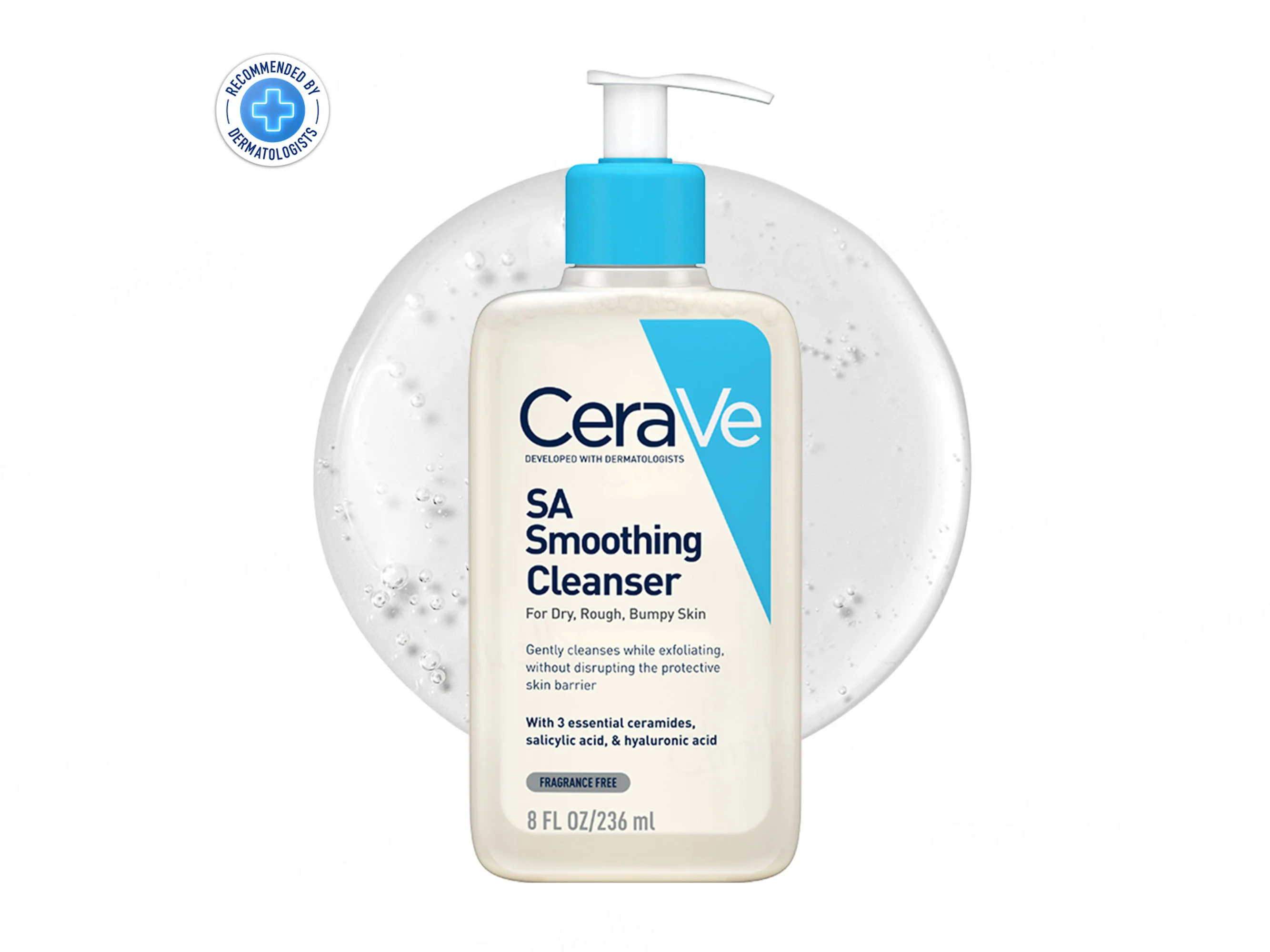 CeraVe SA Smoothing Cleanser For Dry, Rough, Bumpy Skin - Image 3